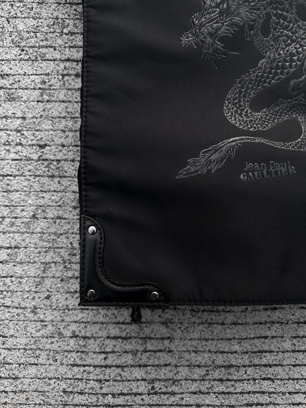 Jean Paul Gaultier Jean Paul Gaultier Black Dragon Crossbody Bag Size ONE SIZE - 6 Thumbnail