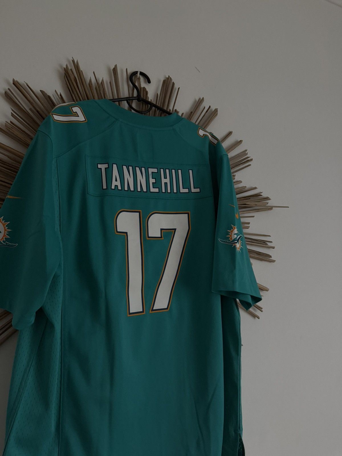 Nike Nike NFL Football Jersey Miami Dolphins Ryan Tannehill Size US XL / EU 56 / 4 - 2 Thumbnail