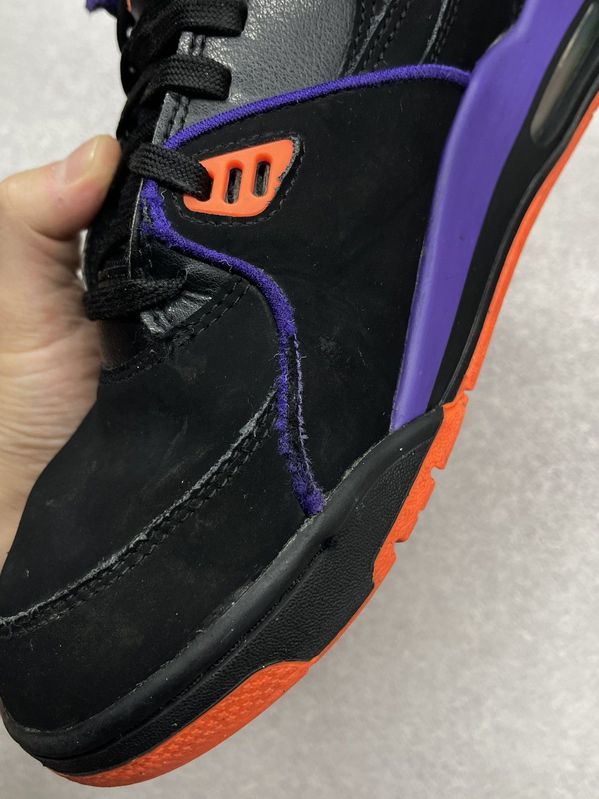 Nike Nike Air Flight 89 Court Purple Black Sneakers Basketball Size US 10 / EU 43 - 12 Thumbnail