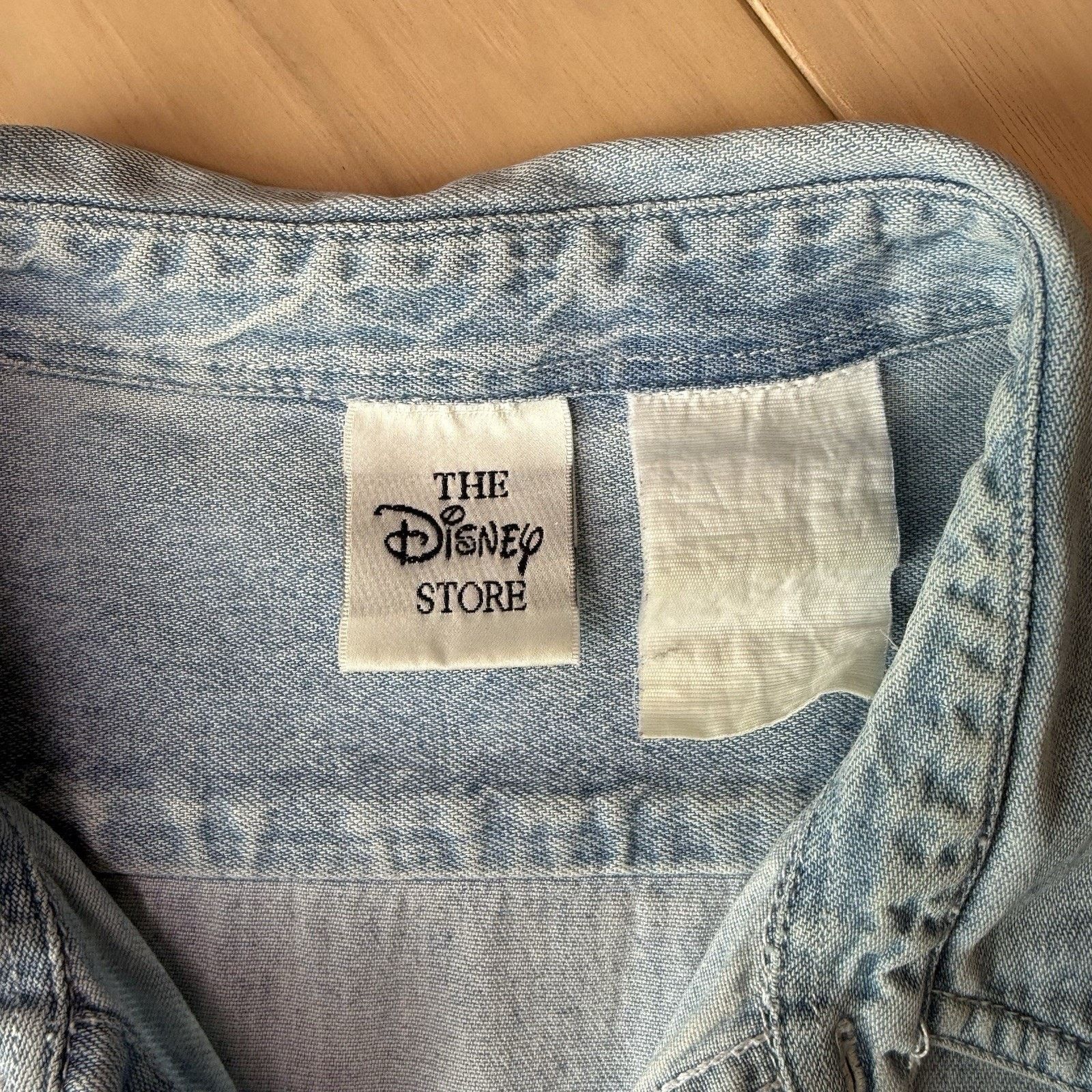 Disney Vintage Winnie the Pooh Shirt 2XL Blue Long Sleeve Button Up Size US XXL / EU 58 / 5 - 8 Thumbnail