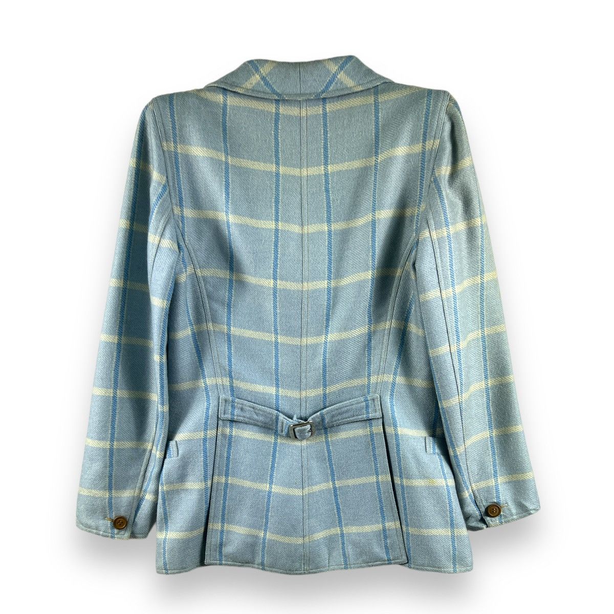 Andre Courreges 🔥 VINTAGE COURREGES MADE IN FRANCE WOOL DOUBLE BREASTED Size S / US 4 / IT 40 - 8 Thumbnail