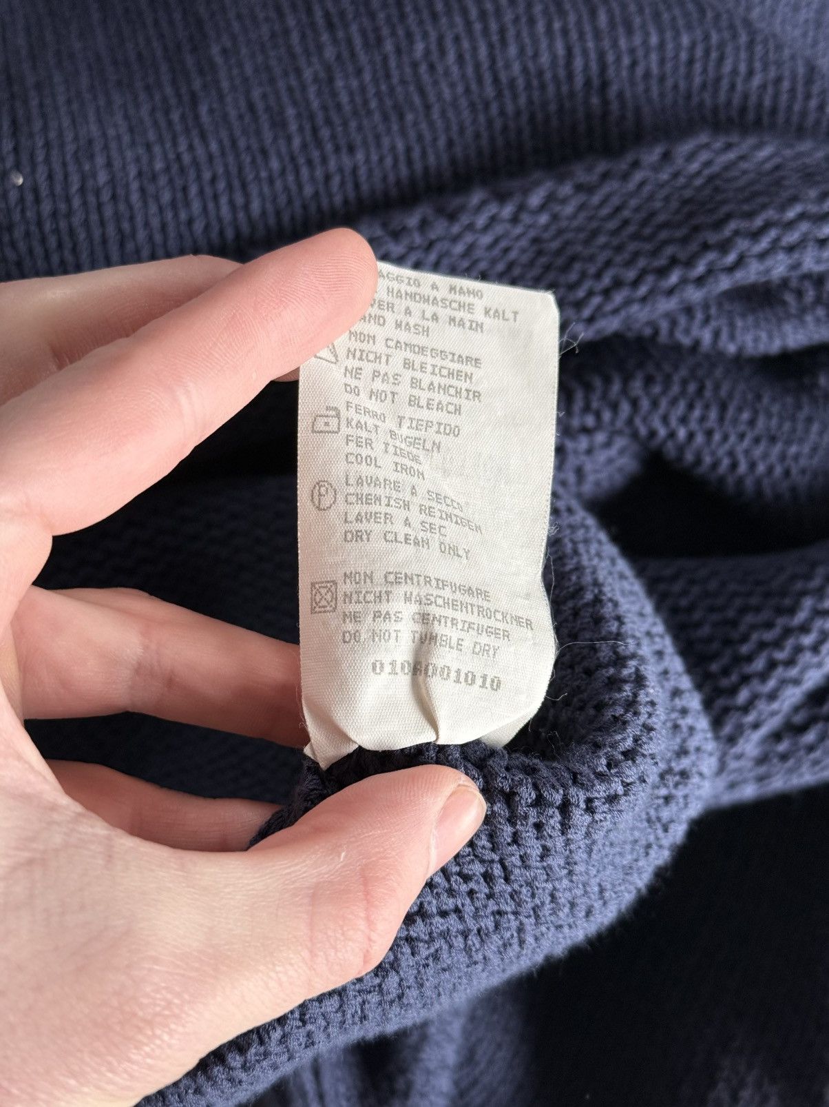 Stone Island RARE 1984 Vintage Stone Island Knit Sweater Size US XXL / EU 58 / 5 - 13 Thumbnail