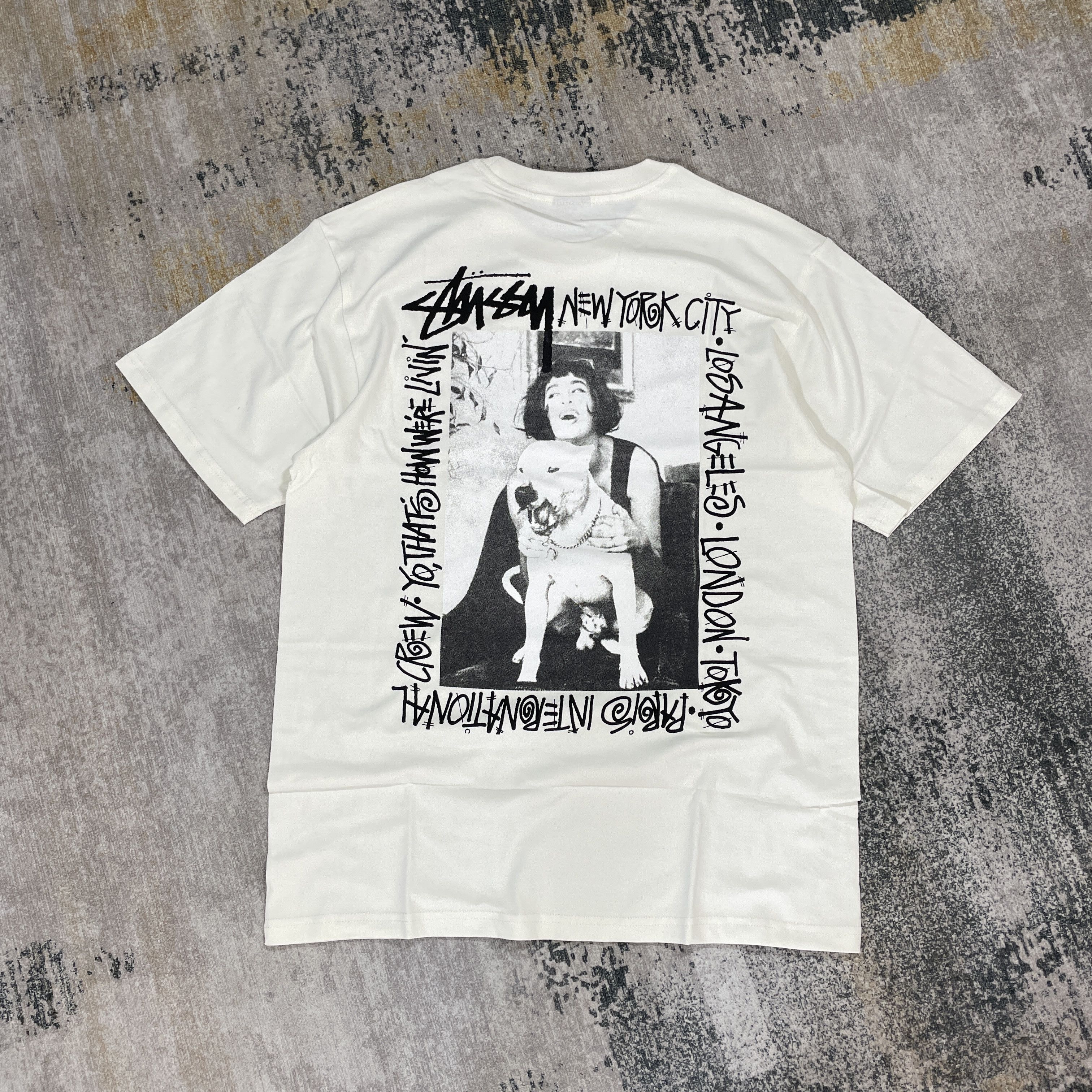 Stussy STUSSY LIVIN PIG. DYED TEE // LARGE Size US L / EU 52-54 / 3 - 1 Thumbnail
