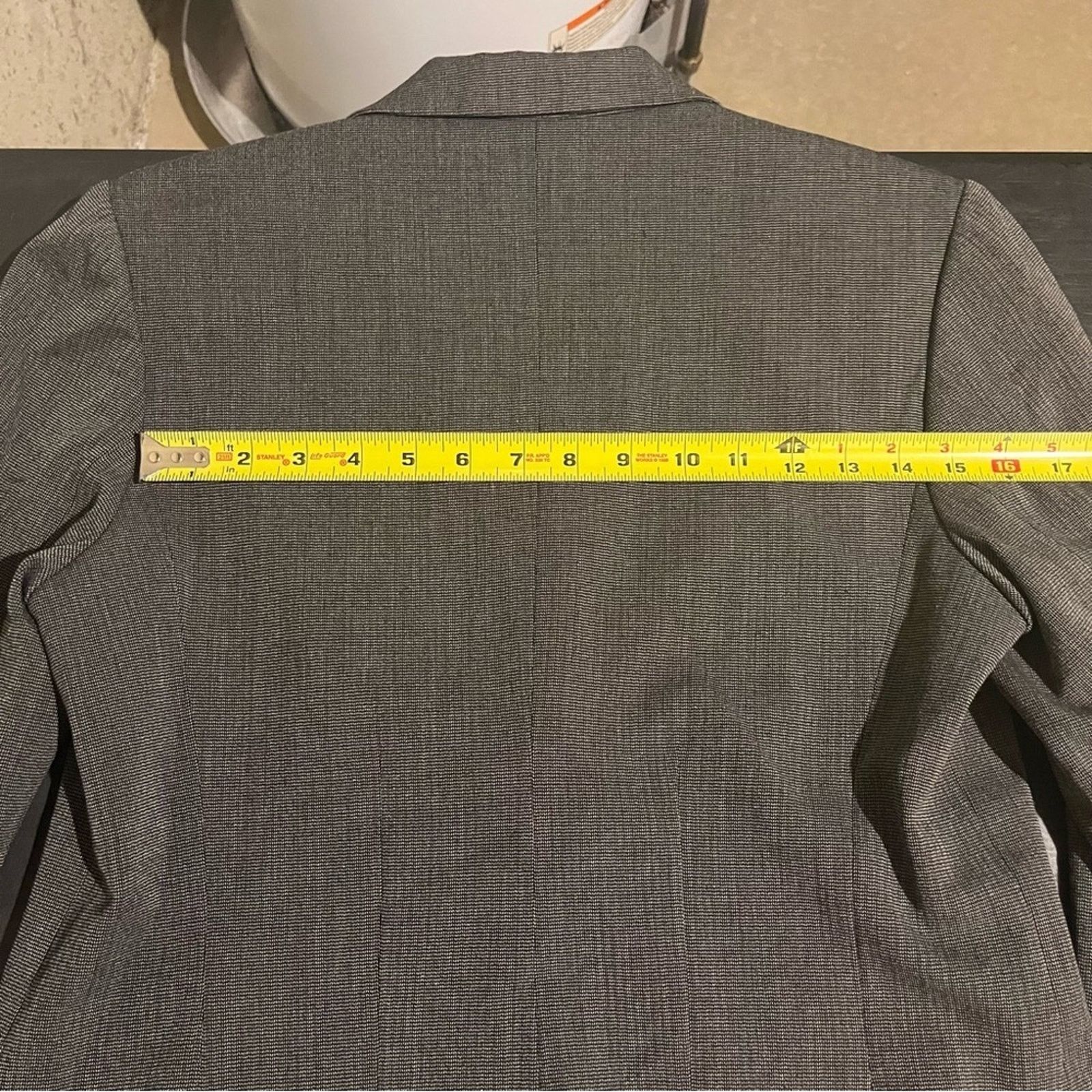Apt. 9 Apt. 9 Size 8 Stretch Gray 2 Button Long Sleeve Blazer Size M / US 6-8 / IT 42-44 - 8 Thumbnail