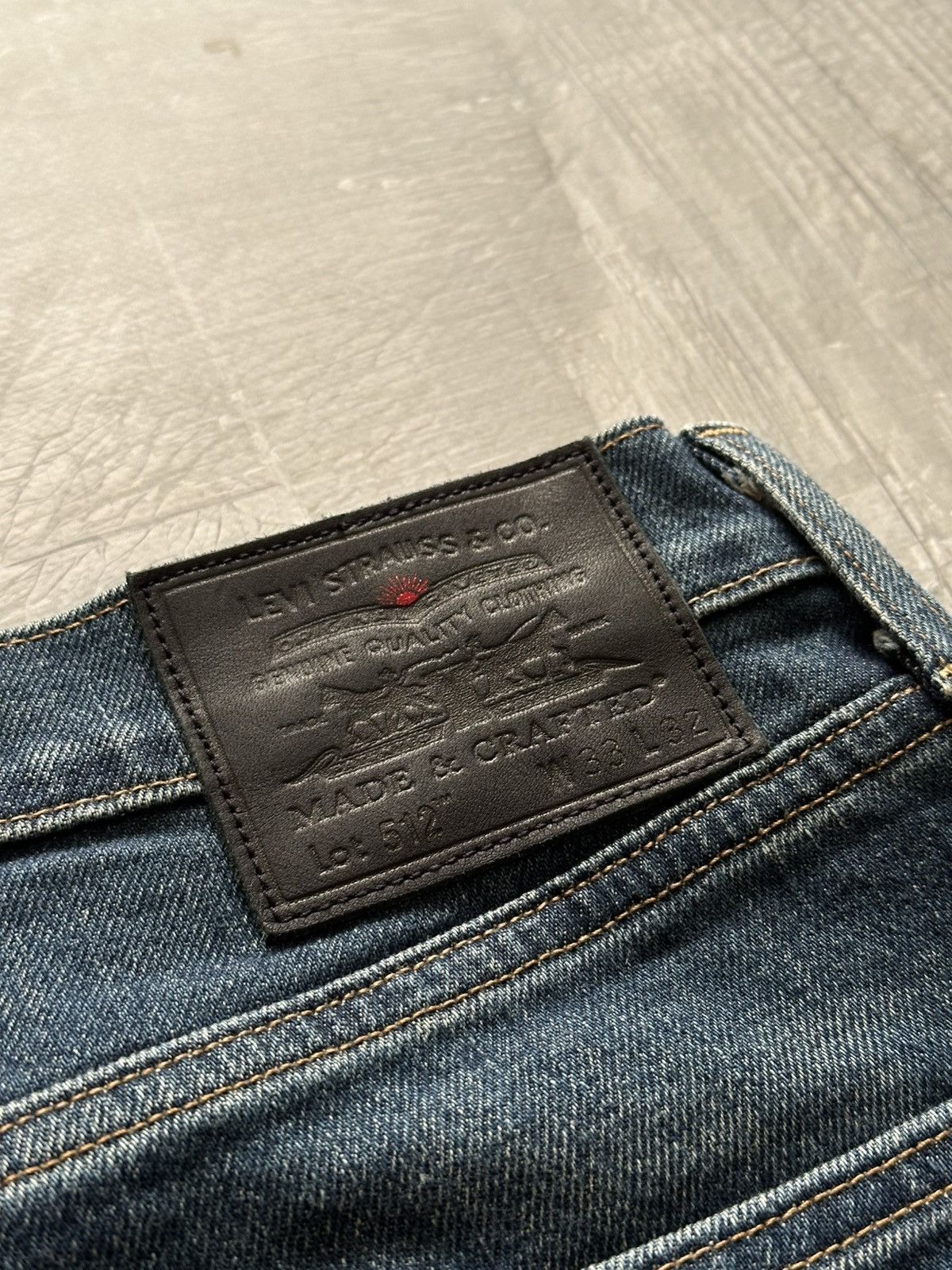 Levi's Made & Crafted 🔥Levi’s Made & Crafted Made in Japan Slim Taper Jeans Size US 33 - 9 Thumbnail