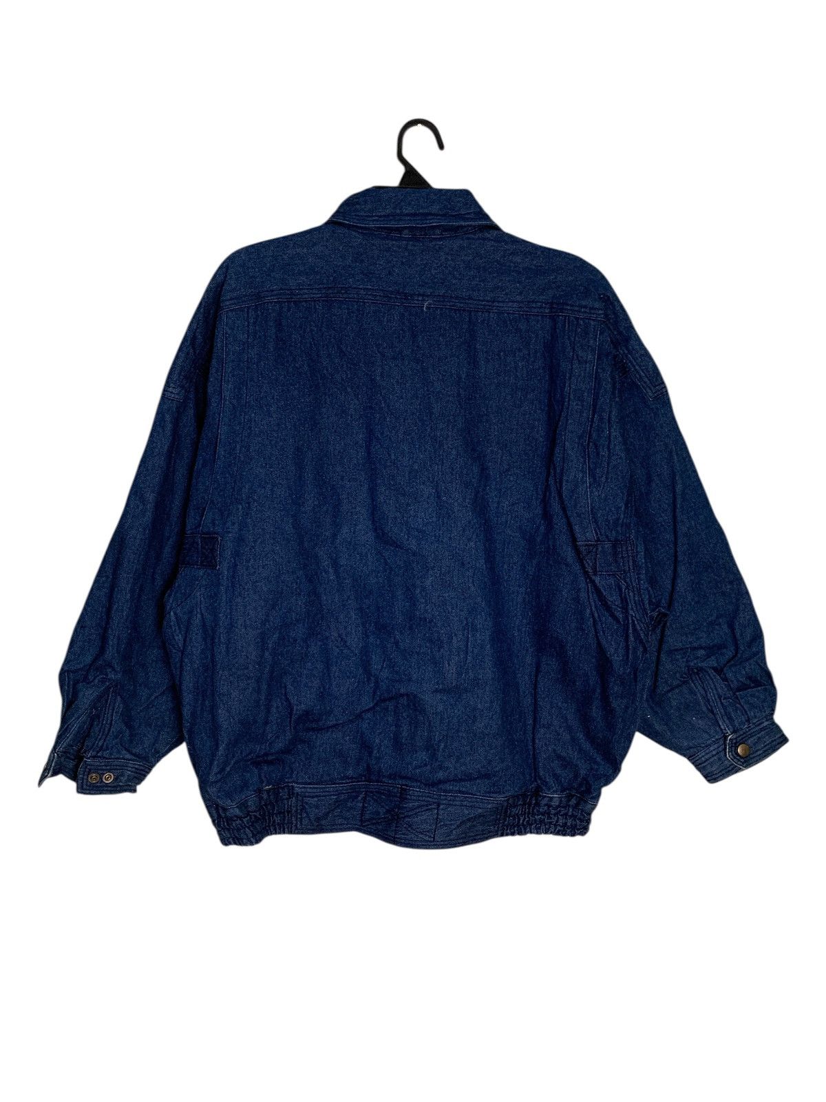 Japanese Brand Rare Design Vintage New Casual Original Mode Denim Jackets Size US L / EU 52-54 / 3 - 2 Thumbnail