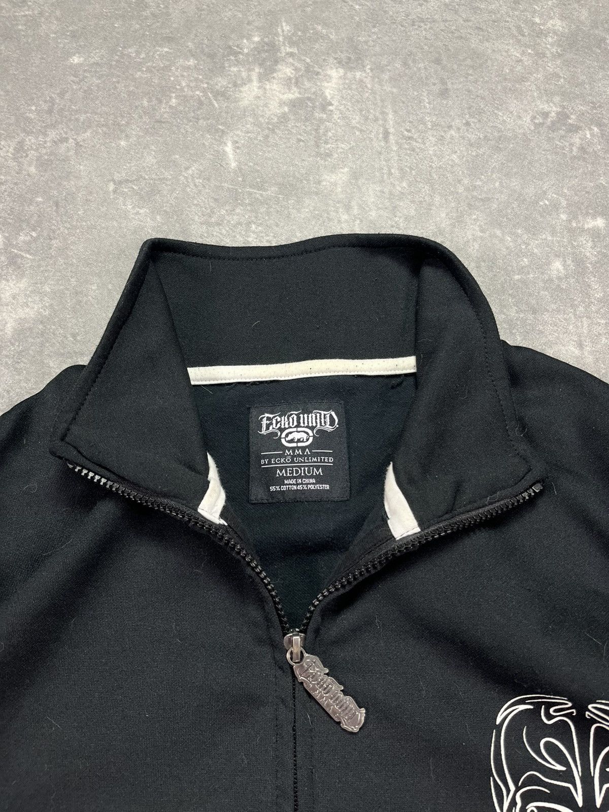 Ecko Unltd. Vintage Y2K Ecko Unltd MMA Track Jacket Zip Up Sweatshirt M Size US M / EU 48-50 / 2 - 6 Thumbnail
