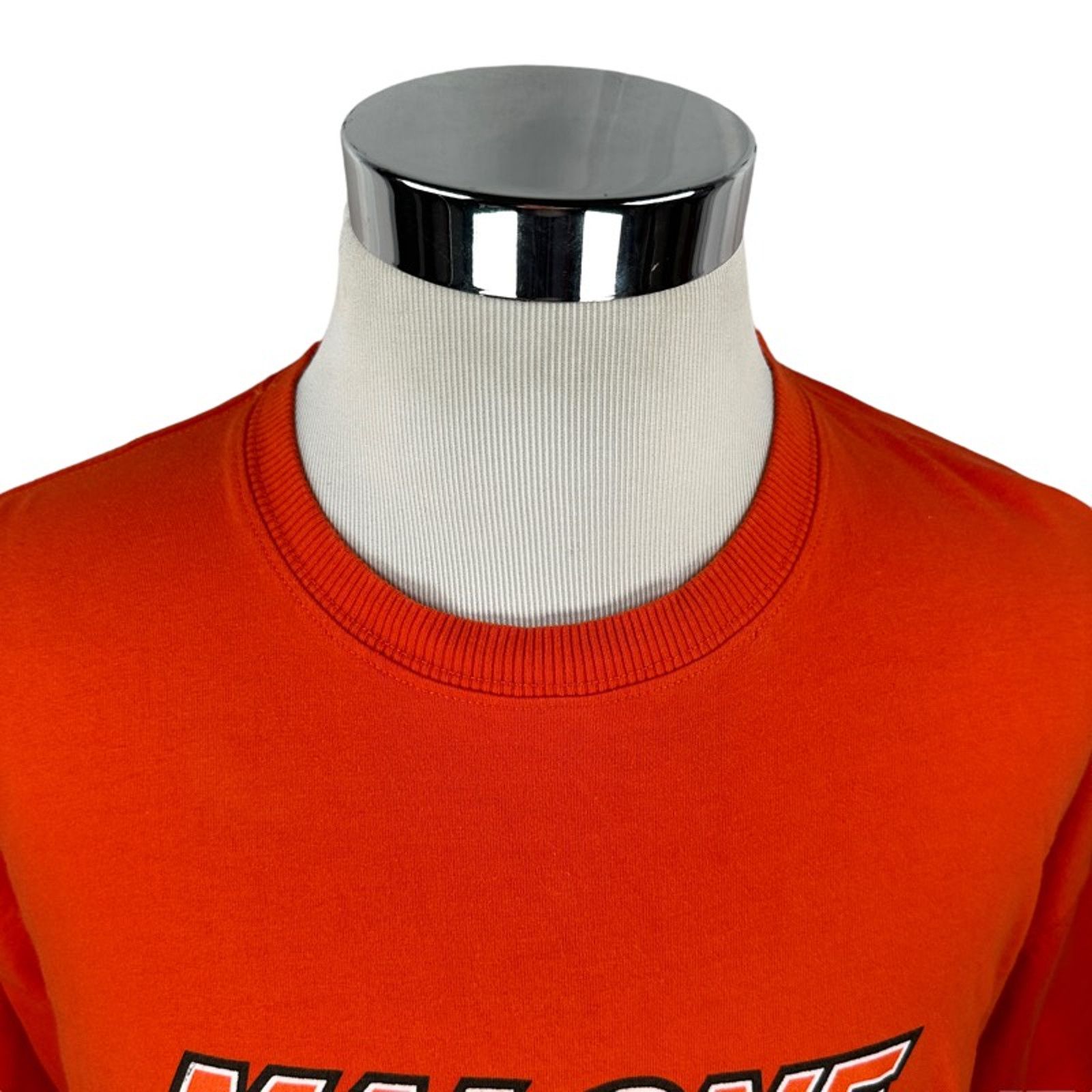 The Unbranded Brand Vintage Maurice Malone Sport Mo Jeans T-Shirt 4XL Orange USA Size US XXL / EU 58 / 5 - 3 Thumbnail