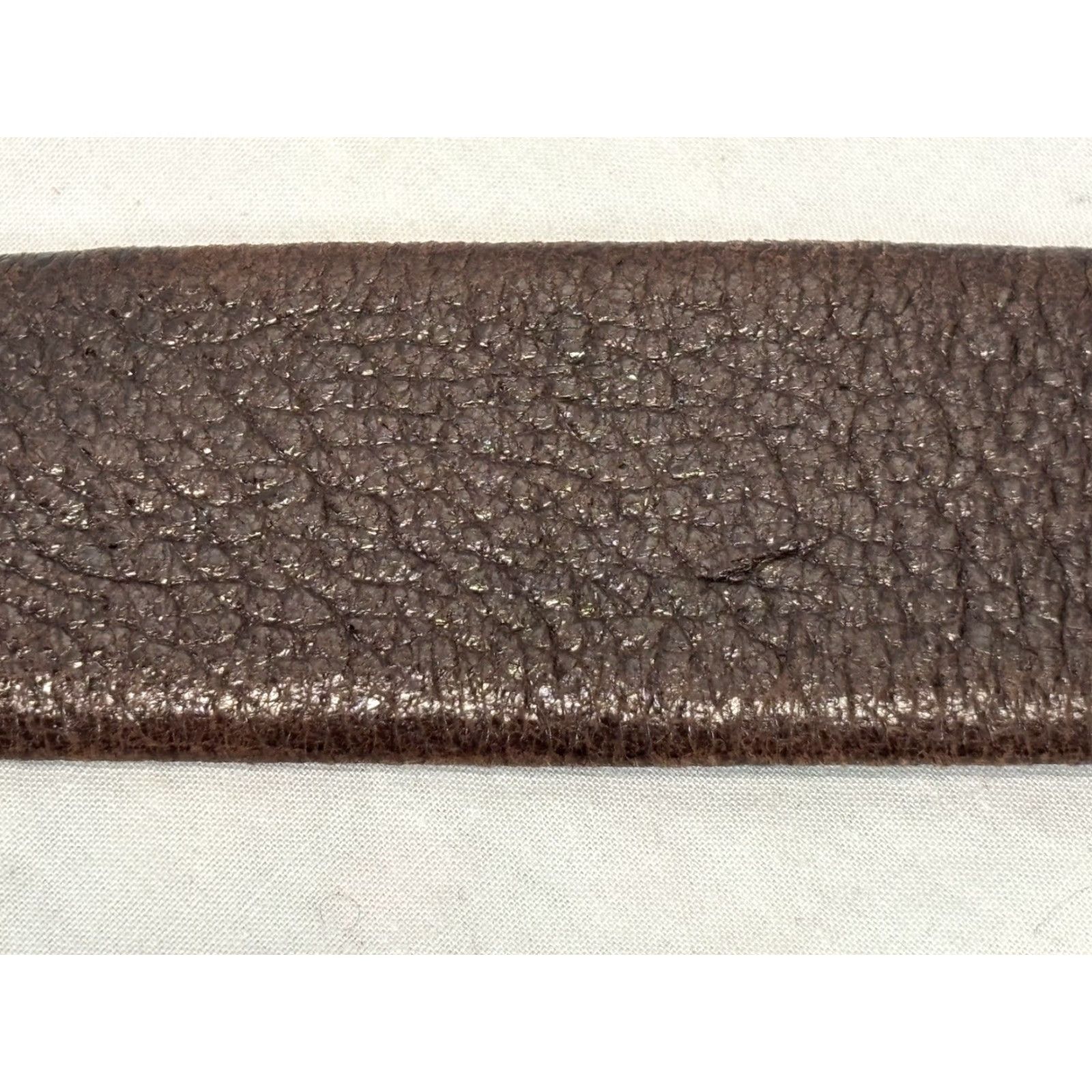 Vintage VINTAGE Martin Dingman Belt Men's Leather Belt 38”-42” Dark Brown Regular Size Patina Buckle Mens Leather Belt Size ONE SIZE - 6 Thumbnail