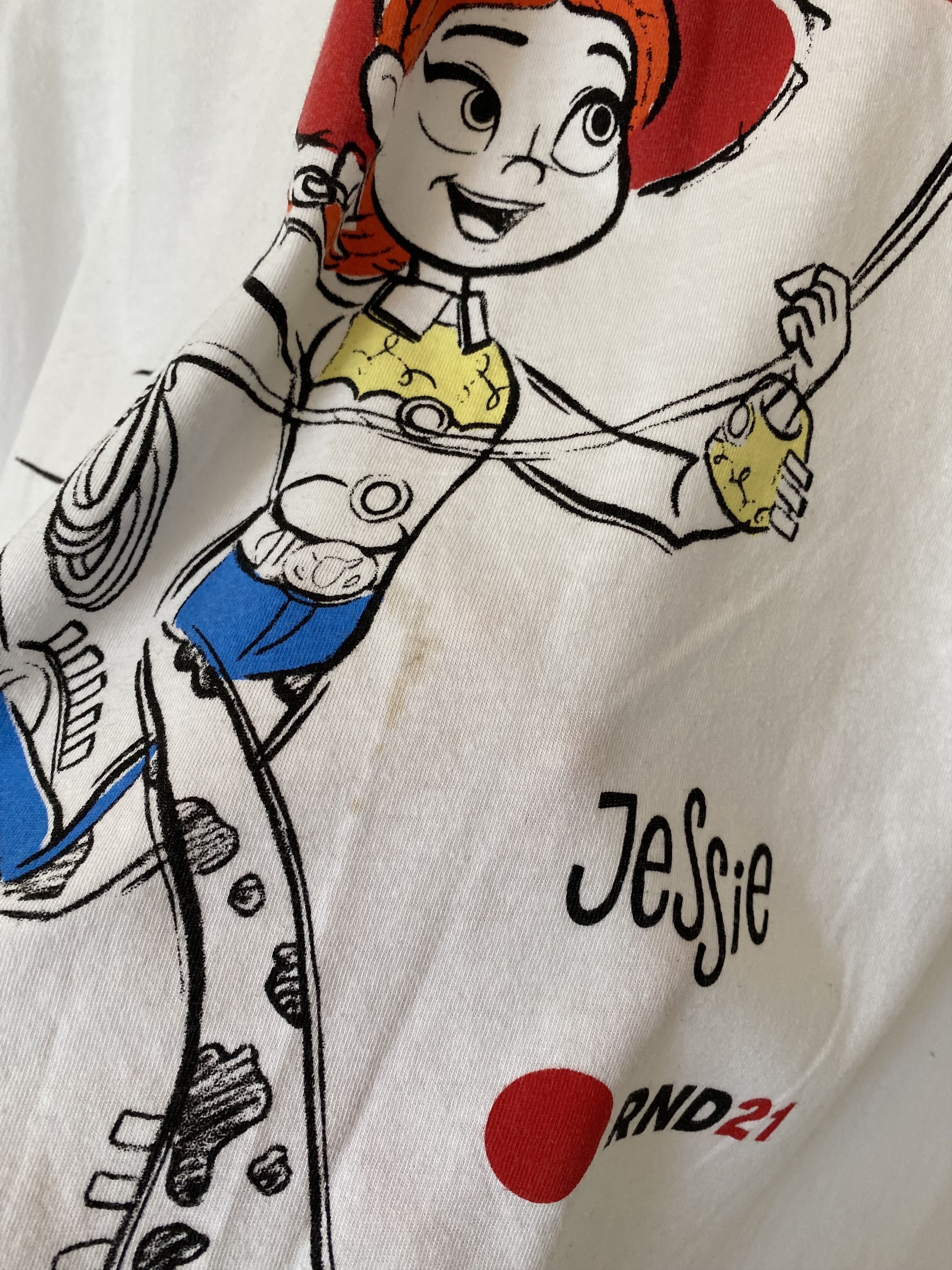 Cartoon Network Comic Relief Toy Story Vintage Jessie Cartoon Tee Size US XL / EU 56 / 4 - 9 Thumbnail