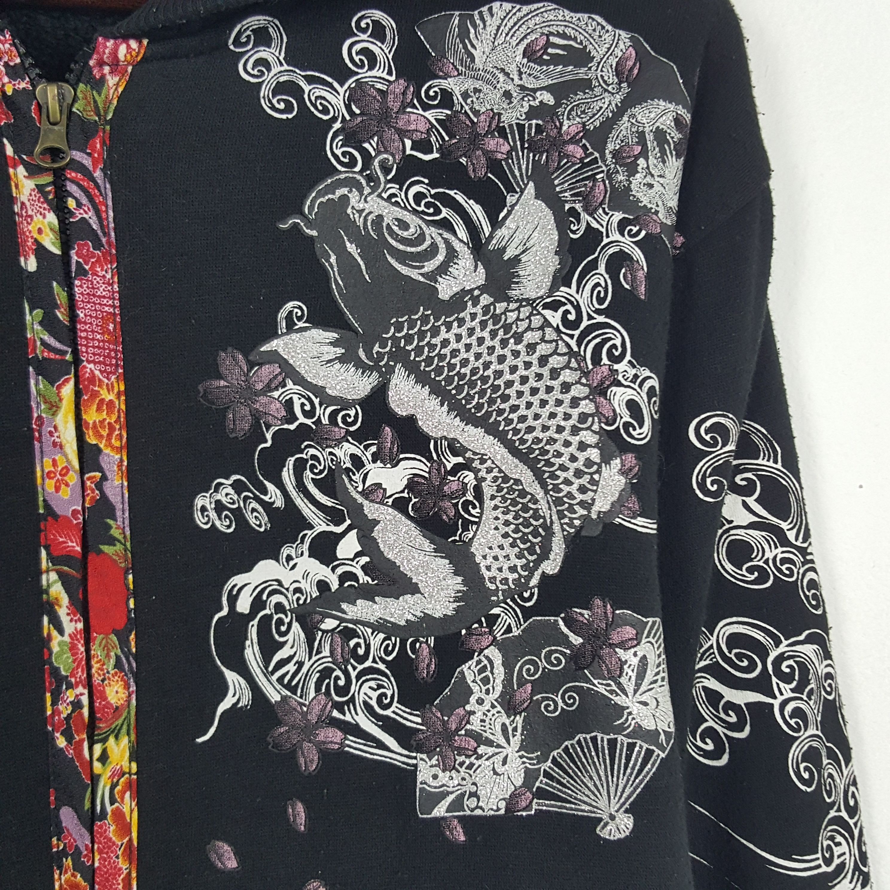Japanese Brand × Vintage Vintage Sukajan Cute All Zipper Jacket Hoodies Size US L / EU 52-54 / 3 - 3 Thumbnail