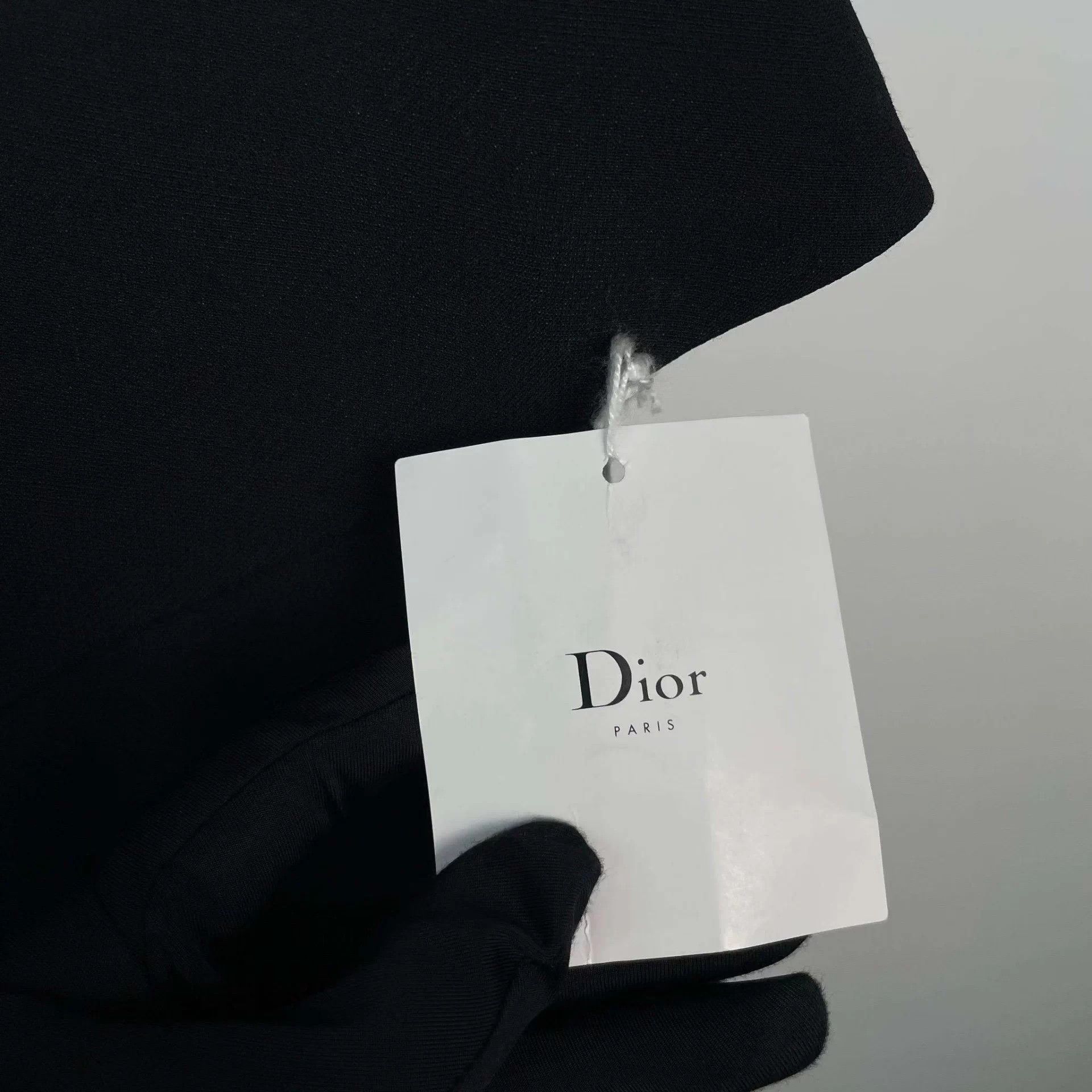 Dior Dior Chiffon Dress 34 Black Size XS / US 0-2 / IT 36-38 - 3 Thumbnail