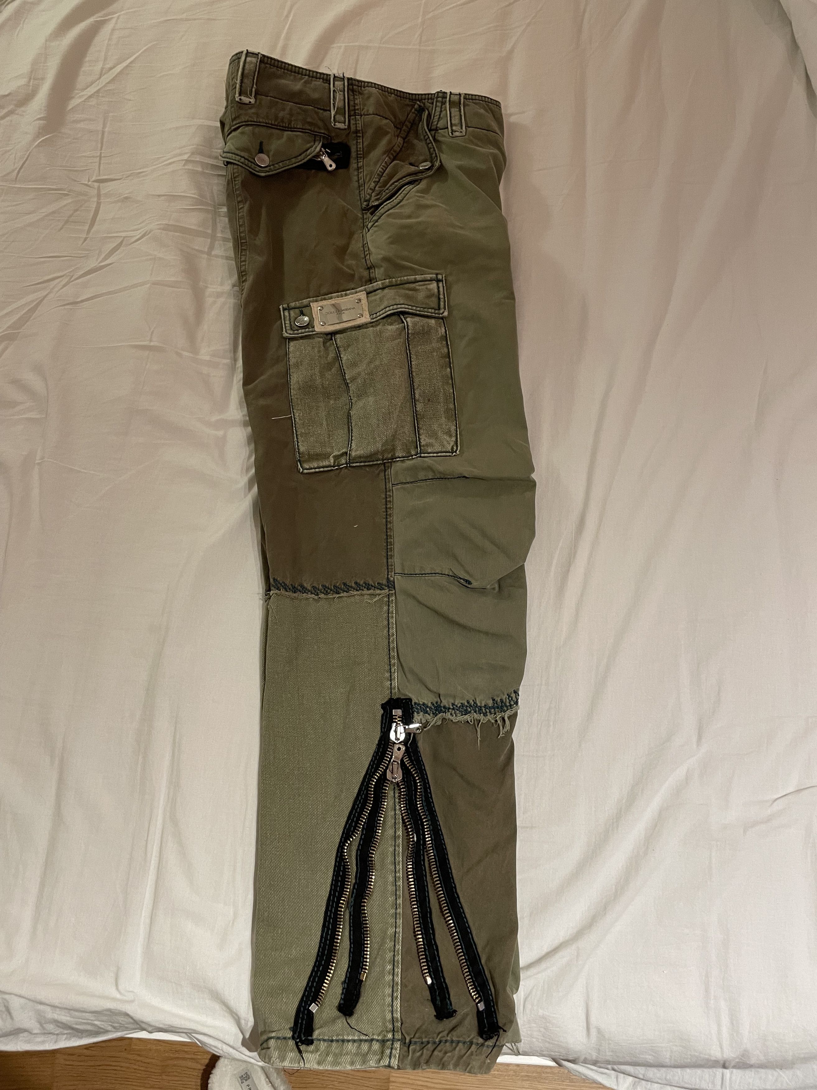 Dolce & Gabbana AW2006 Dolche & Gabbana Cargo Zipper Pants Size US 32 / EU 48 - 5 Thumbnail