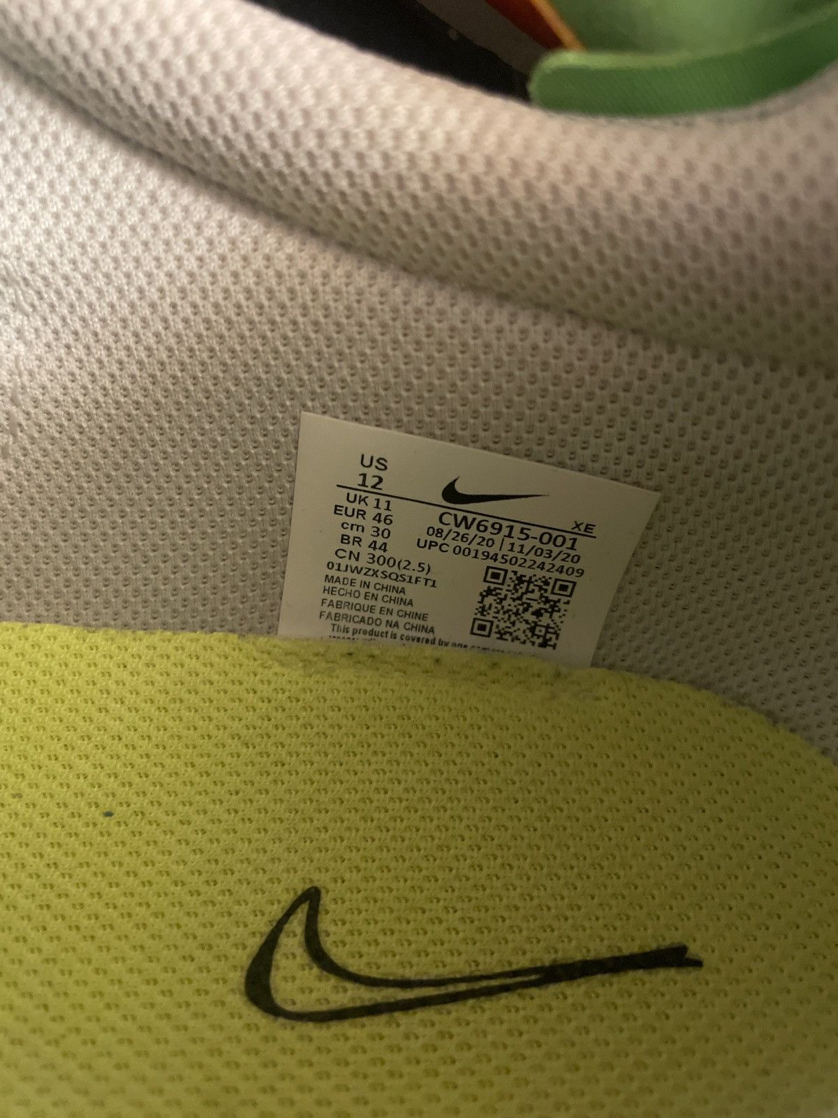 Nike Nike DBreak-Type "Photon Dust/Team Orange Size US 12 / EU 45 - 7 Thumbnail