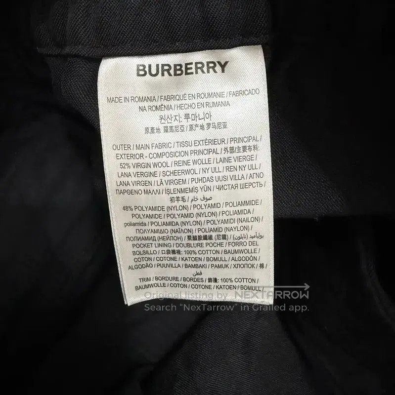 Burberry Burberry Black Casual Pants for Men. Size US 32 / EU 48 - 4 Thumbnail
