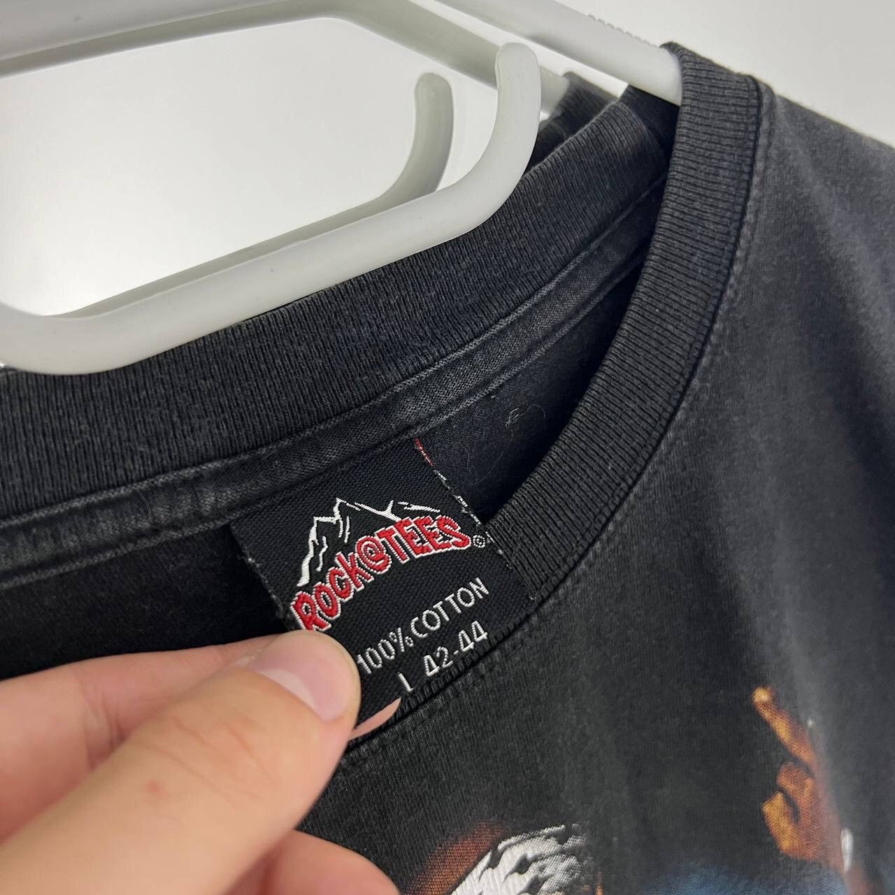 Band Tees 2 PAC Vintage Rap Tee Big Print Y2k Style Baggy Fit Size US L / EU 52-54 / 3 - 6 Thumbnail