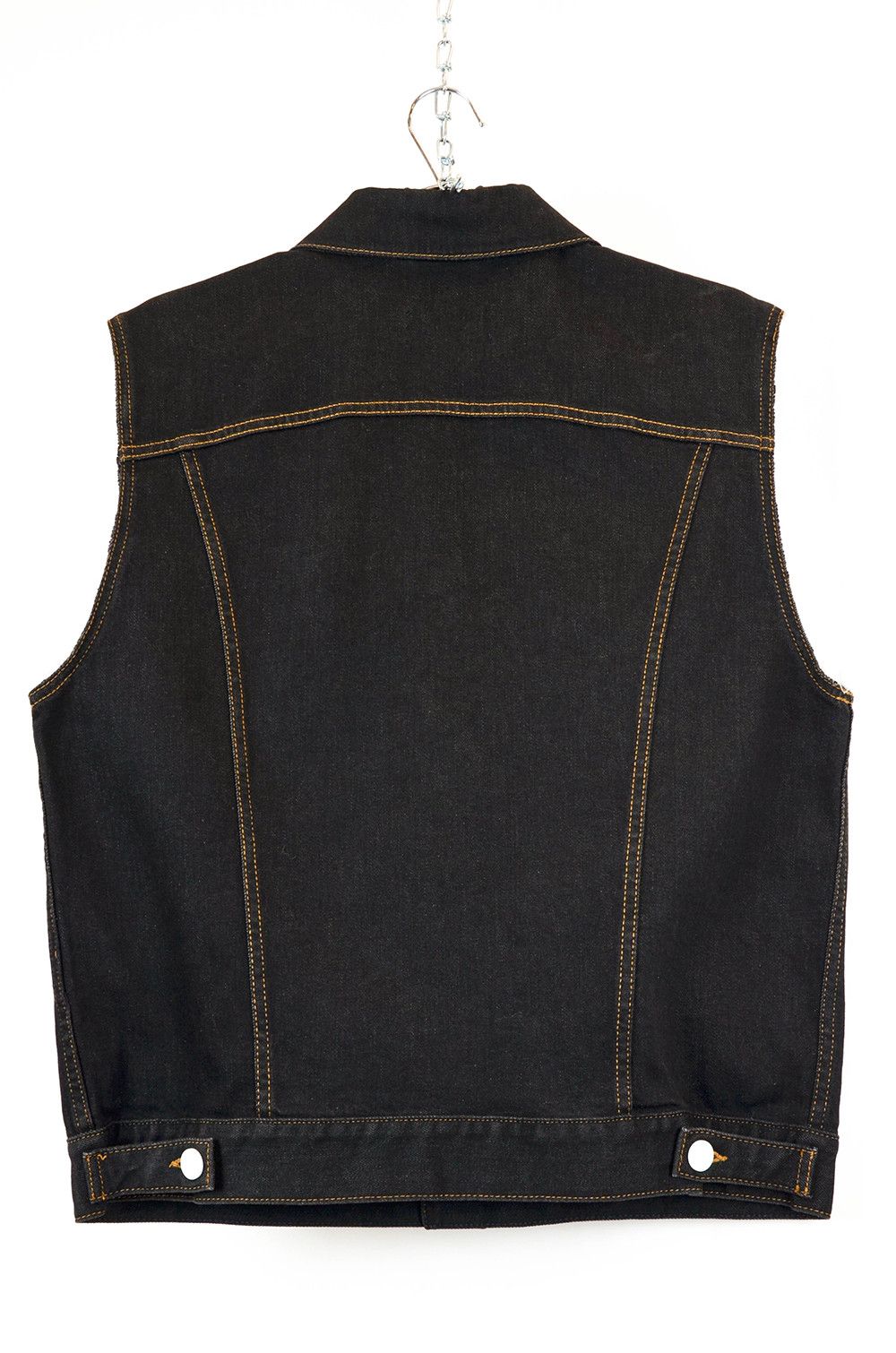 Acne Studios Acne Studios Sleeveless Raw Denim Trucker Vest – Size L Size US L / EU 52-54 / 3 - 2 Thumbnail