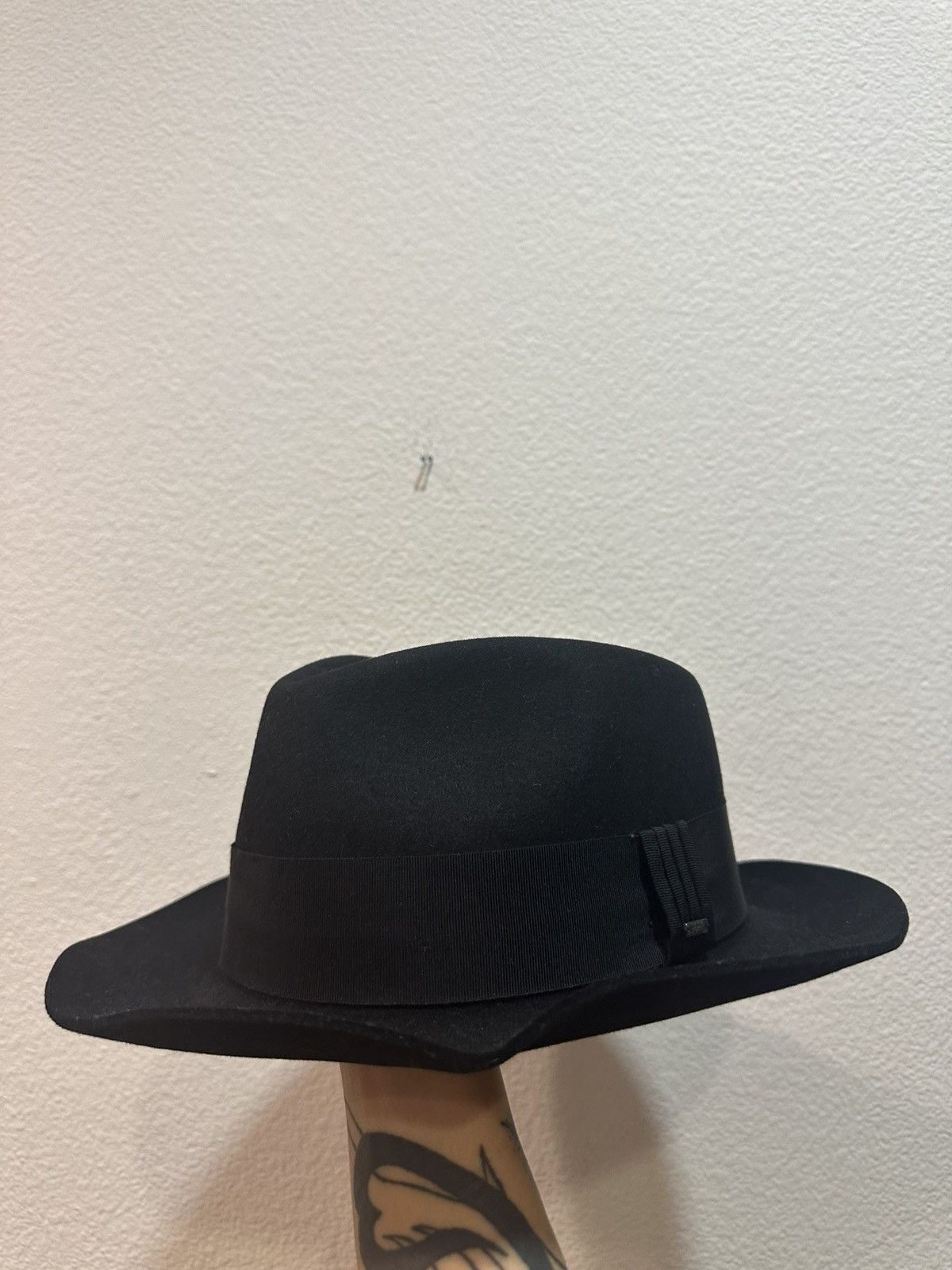 Saint Laurent Paris Rabbit Felt Fedora 58 Size ONE SIZE - 1 Thumbnail