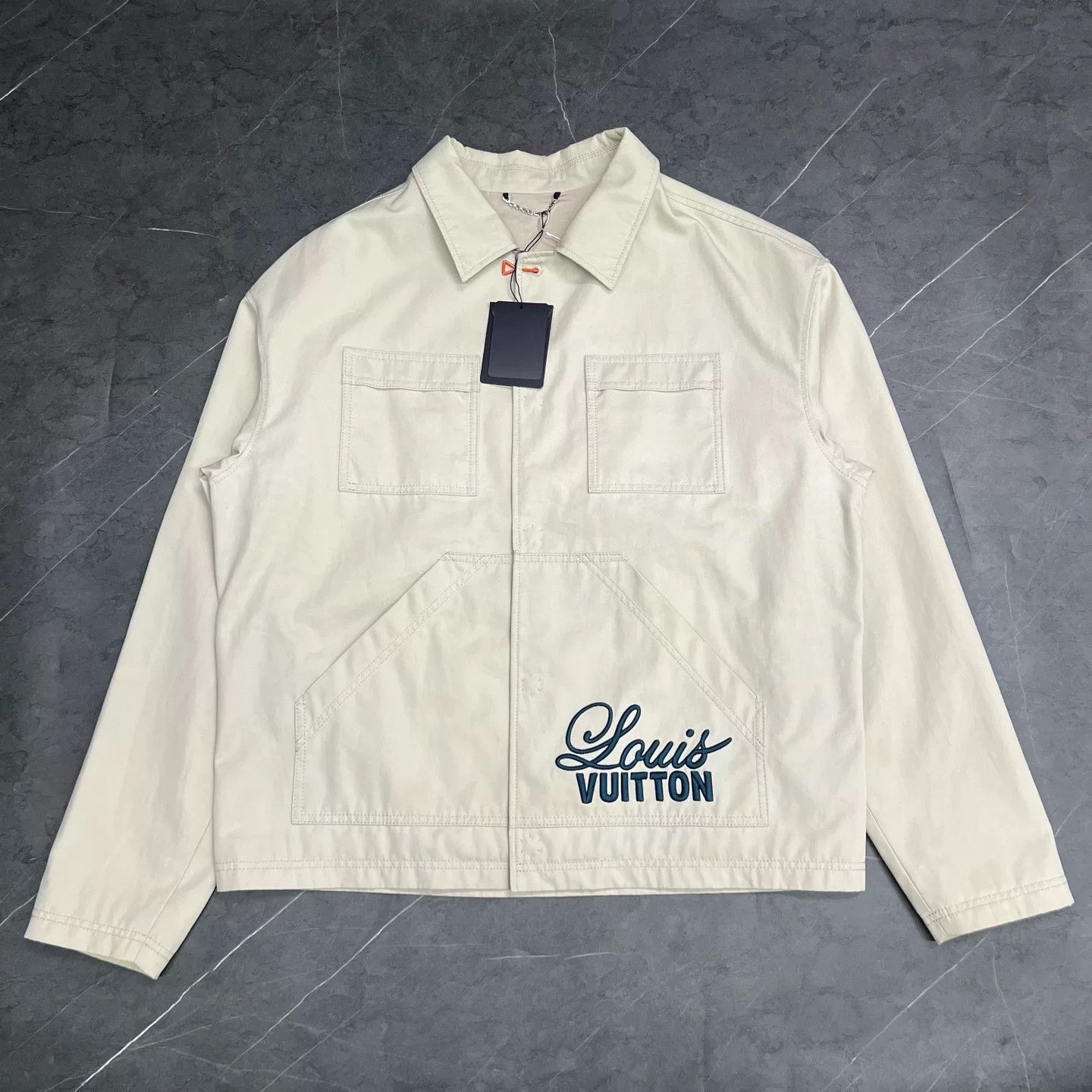 Louis Vuitton Louis Vuitton Retro Graphic Beige Light Jacket 22 Men Size US XS / EU 42 / 0 - 1 Thumbnail