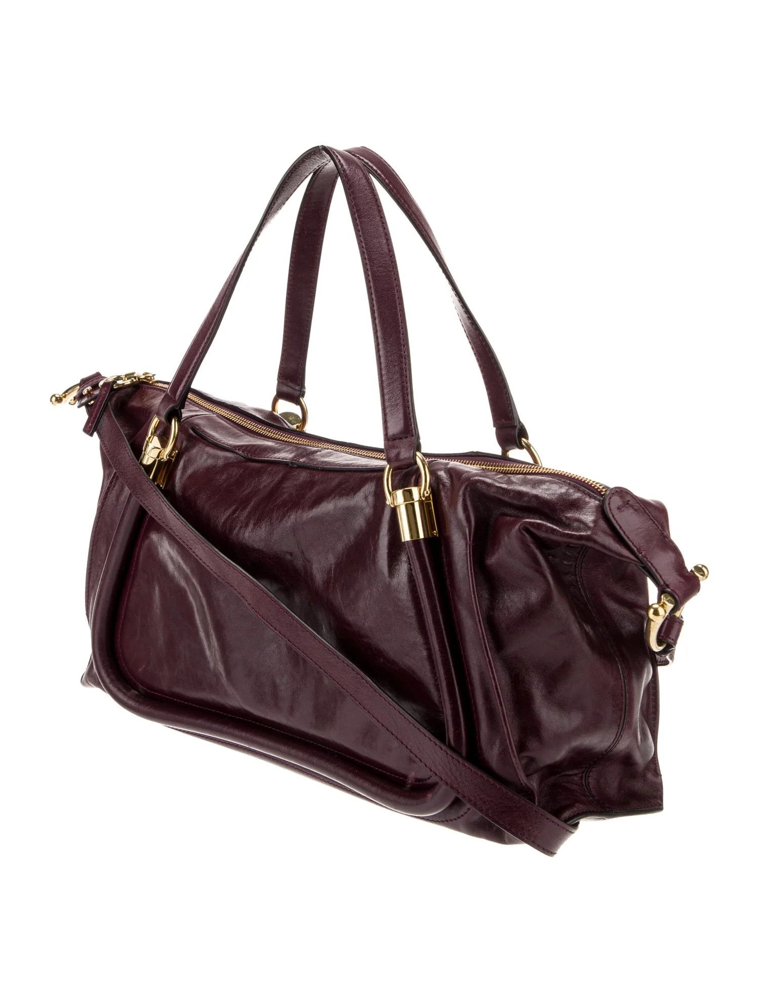 Chloe oc11z0825 Size: OS / Paraty Bag in Burgundy Size ONE SIZE - 2 Thumbnail