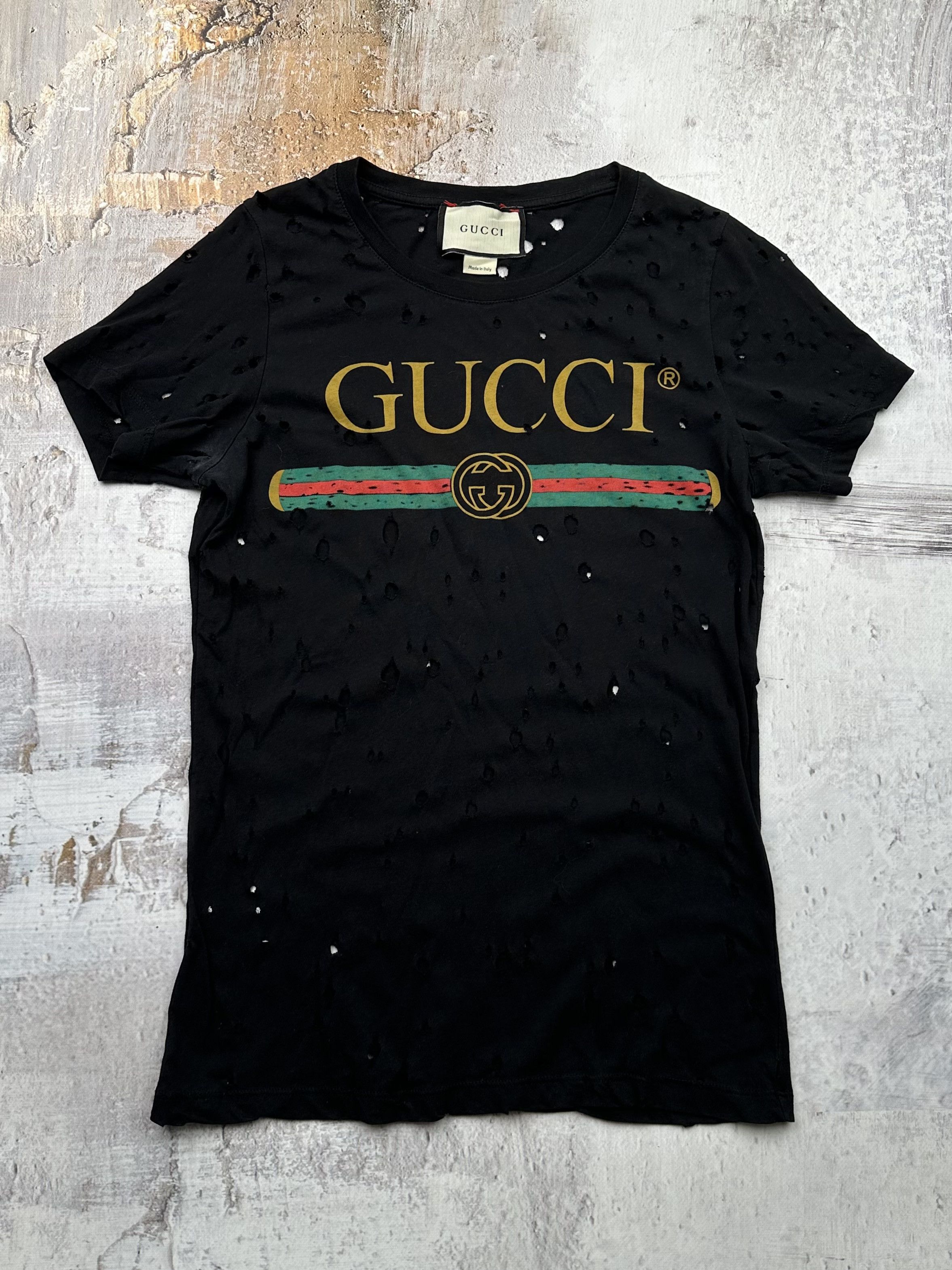 Gucci black t fashion shirt price