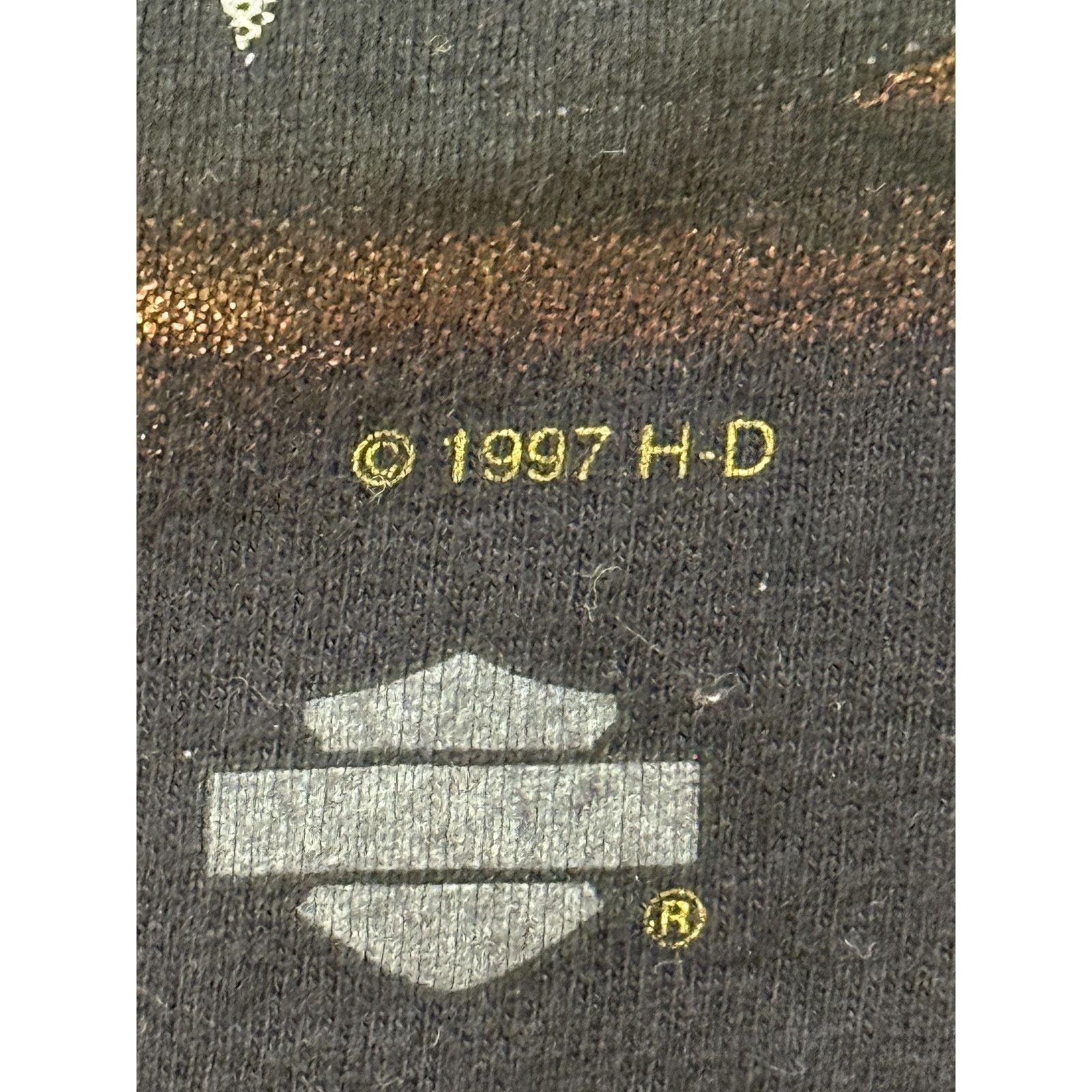 Harley Davidson Vintage Harley-Davidson Shirt Mens Med San Fran Wharf 90s Size US M / EU 48-50 / 2 - 9 Thumbnail
