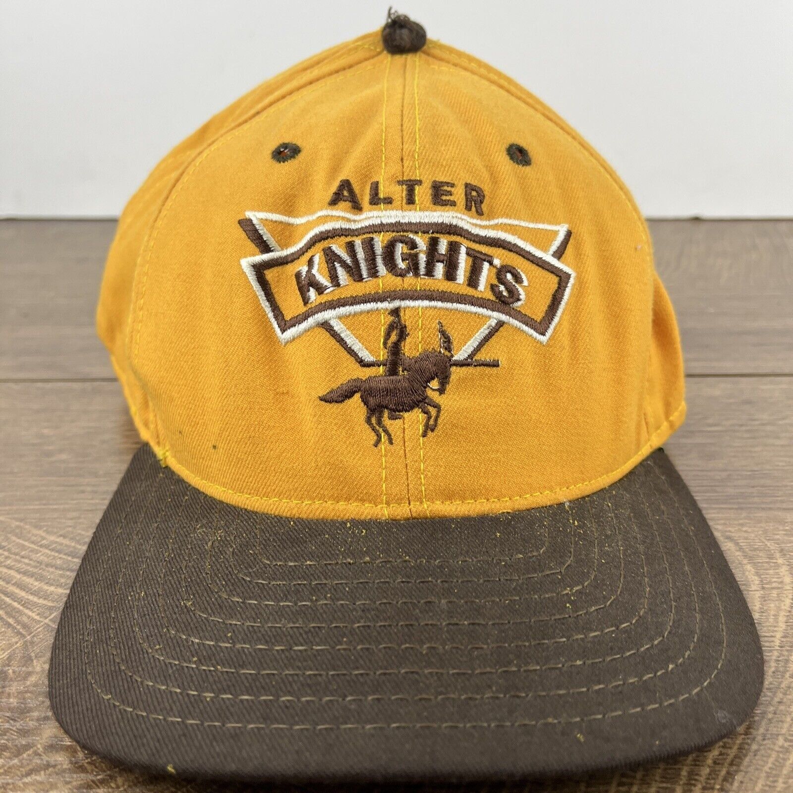 Other Alter Knights Hat Alter High School Yellow Hat Adjustable Ad Size ONE SIZE - 6 Thumbnail