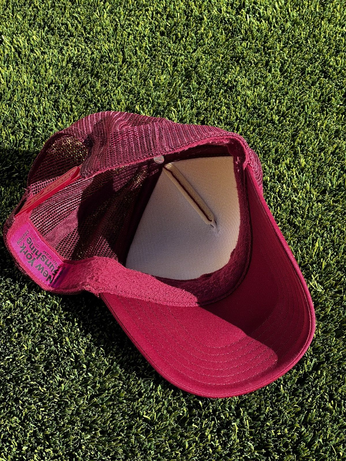 New York Sunshine NEW YORK SUNSHINE - BASKETBALL SMILEY HAT Size ONE SIZE - 2 Thumbnail
