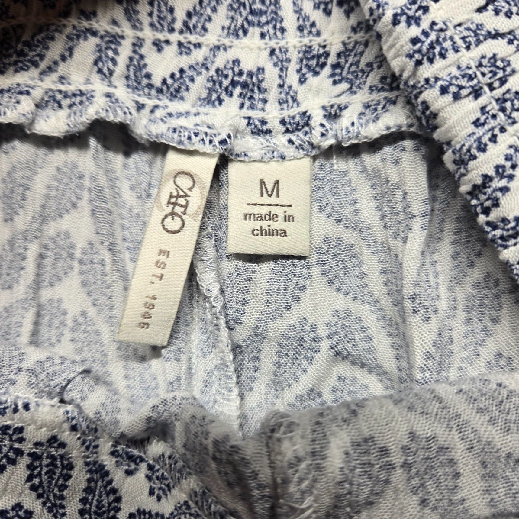 Vintage Cato Shorts / Belted String Adult Women's Size M Medium Blue Chino Pants Size 32" / US 10 / IT 46 - 4 Thumbnail