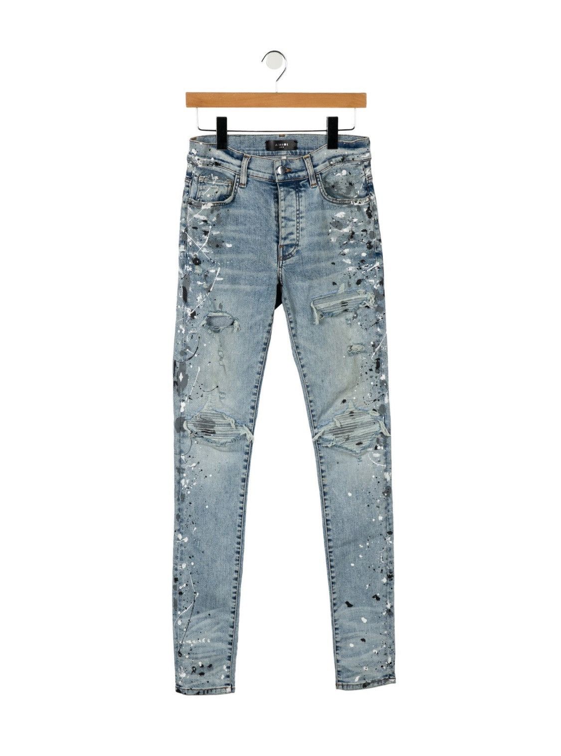 Amiri Amiri MX1 blue painter jeans Size US 29 - 1 Thumbnail