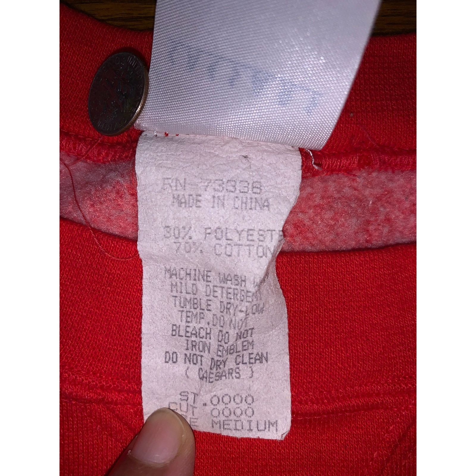 Vintage Vintage Caesars Palace Sweatshirt 90s Single Stitch M Size US M / EU 48-50 / 2 - 5 Thumbnail