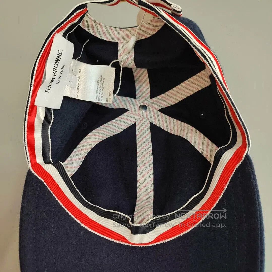Thom Browne Thom Browne TB Cap 241029VGLVH12. Size ONE SIZE - 3 Thumbnail