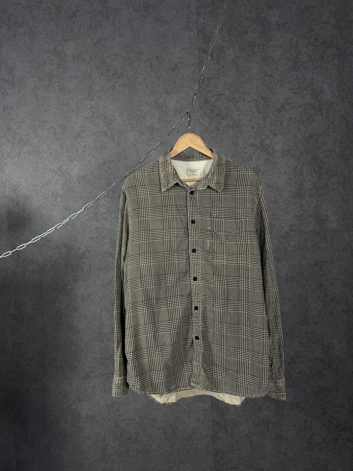 Nudie Jeans Nudie Jeans Japanese designer flannel shirt Size US XL / EU 56 / 4 - 1 Thumbnail