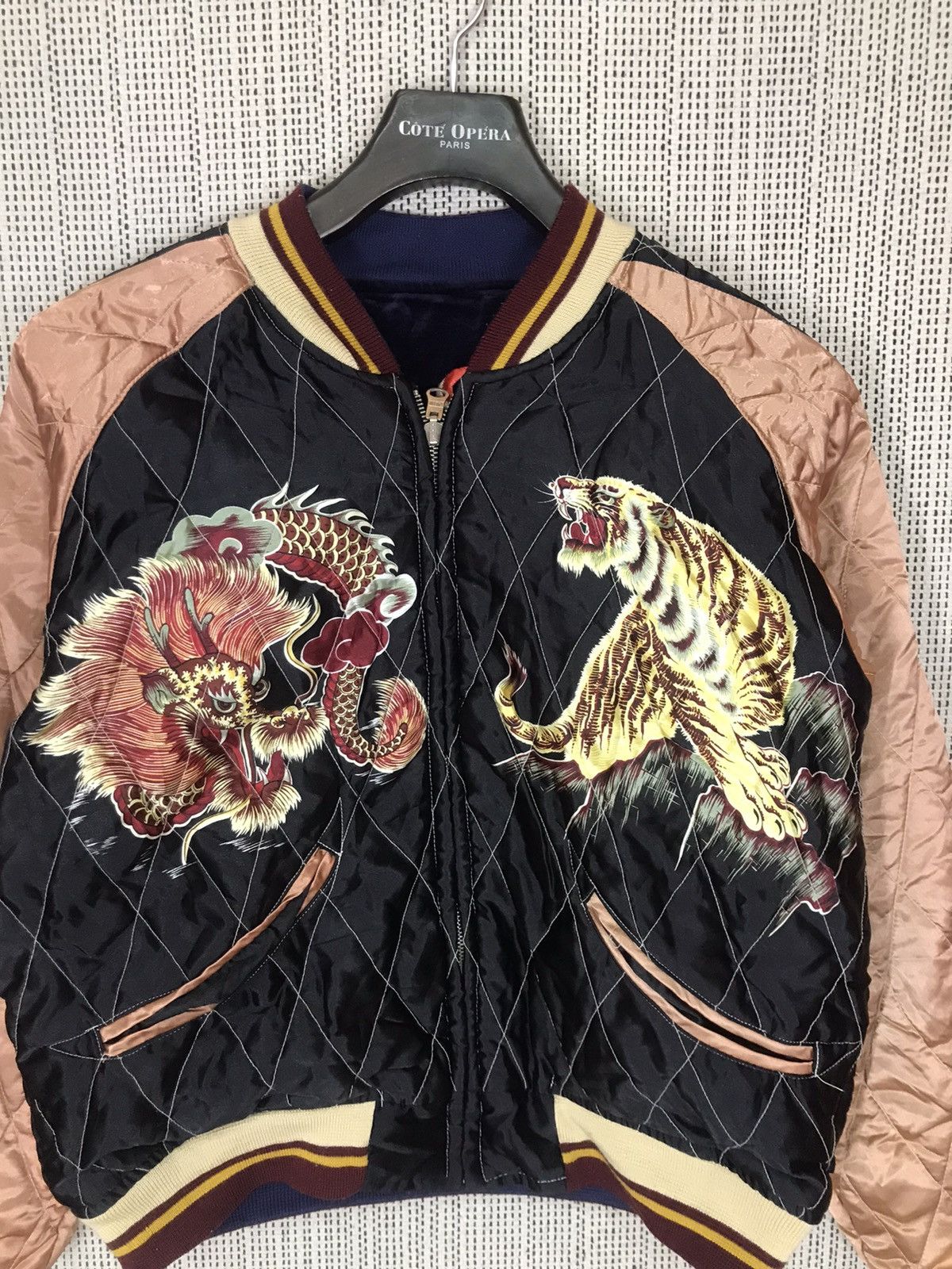 Edition Japan × Toyo Enterprises 🔥TOYO ENTERPRISE🔥 VTG 60-70s SUKAJAN REVERSIBLE EMBROIDERY Size US M / EU 48-50 / 2 - 6 Thumbnail