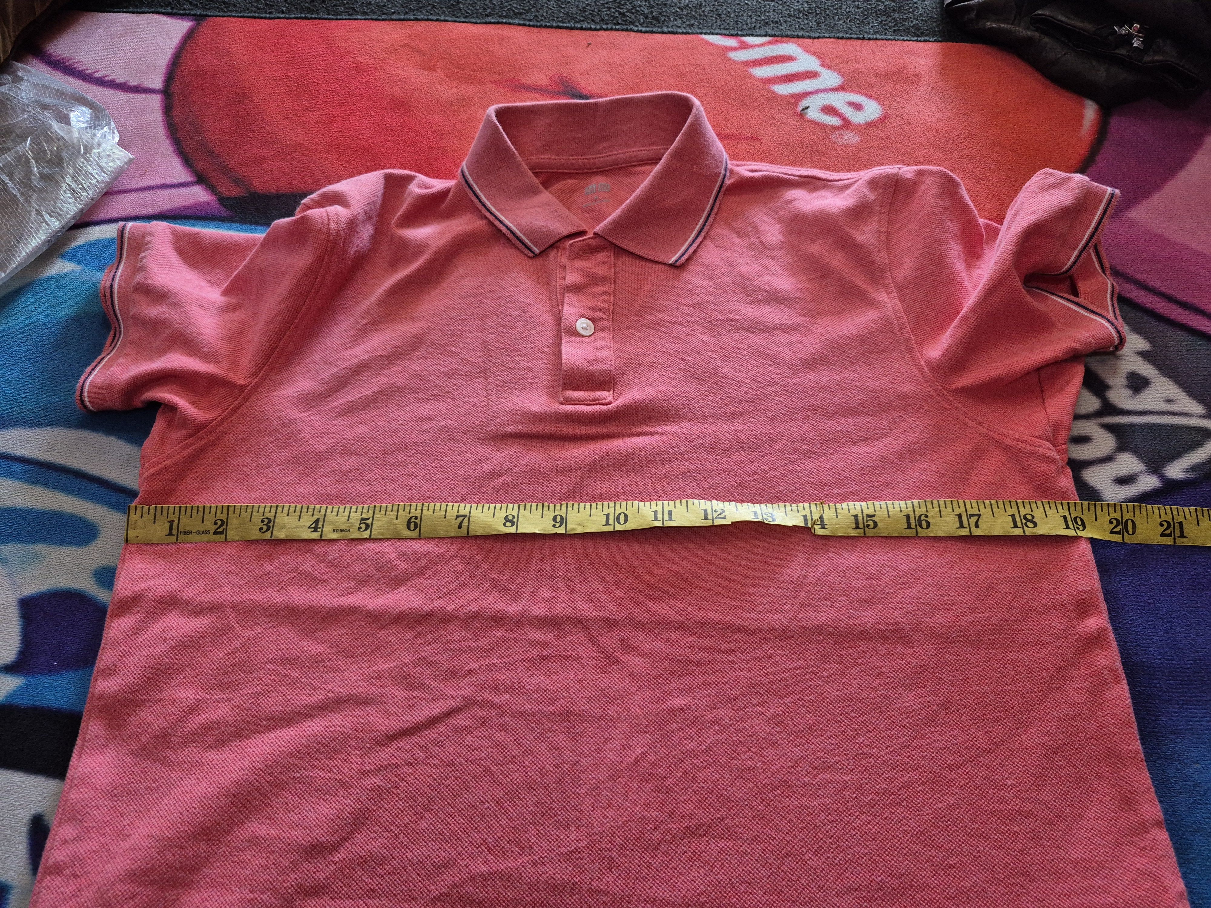 Japanese Brand 🔥 Uniqlo Twin Tipped Polo Tee Casual Collar Size US M / EU 48-50 / 2 - 7 Thumbnail