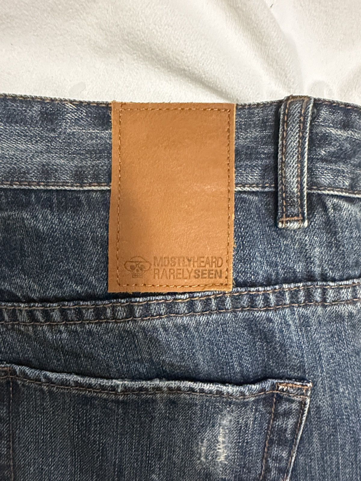 Mostly Heard Rarely Seen Mostly Heard Rarely Seen jeans 38x32 new Size US 38 / EU 54 - 3 Thumbnail