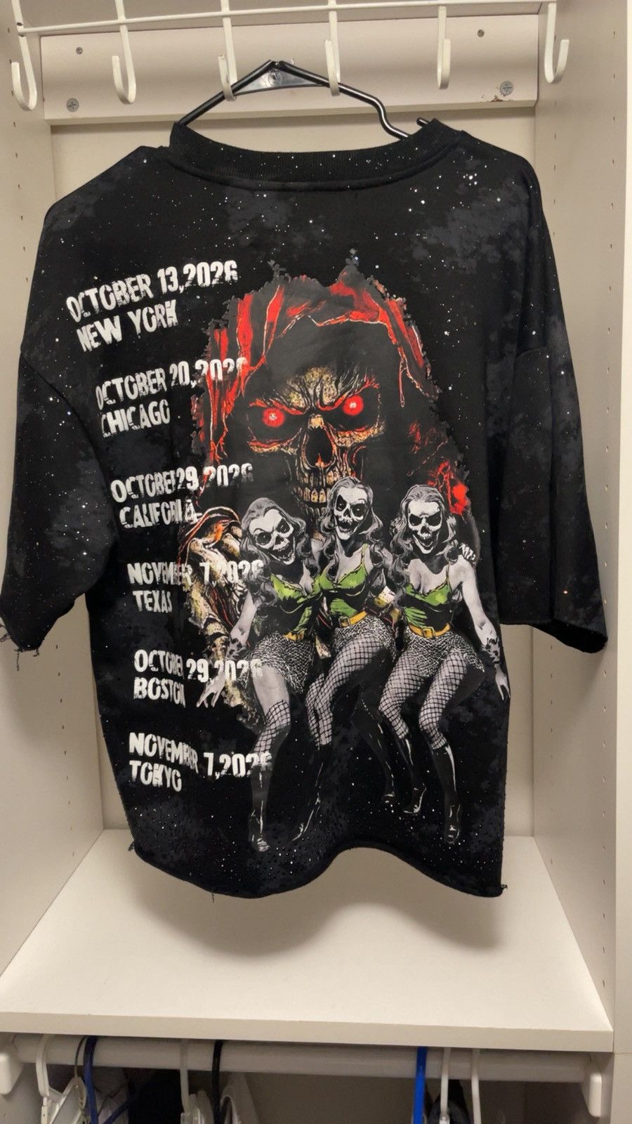 Other Rhine stone cropped bkys tee Size US M / EU 48-50 / 2 - 3 Thumbnail