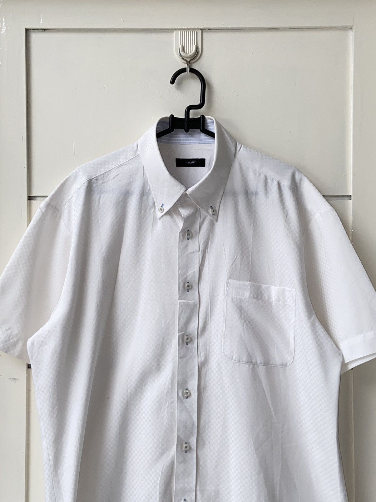 Designer × Japanese Brand × Yohji Yamamoto SACSNY Y’SACCS White Shirt Size US L / EU 52-54 / 3 - 10 Thumbnail