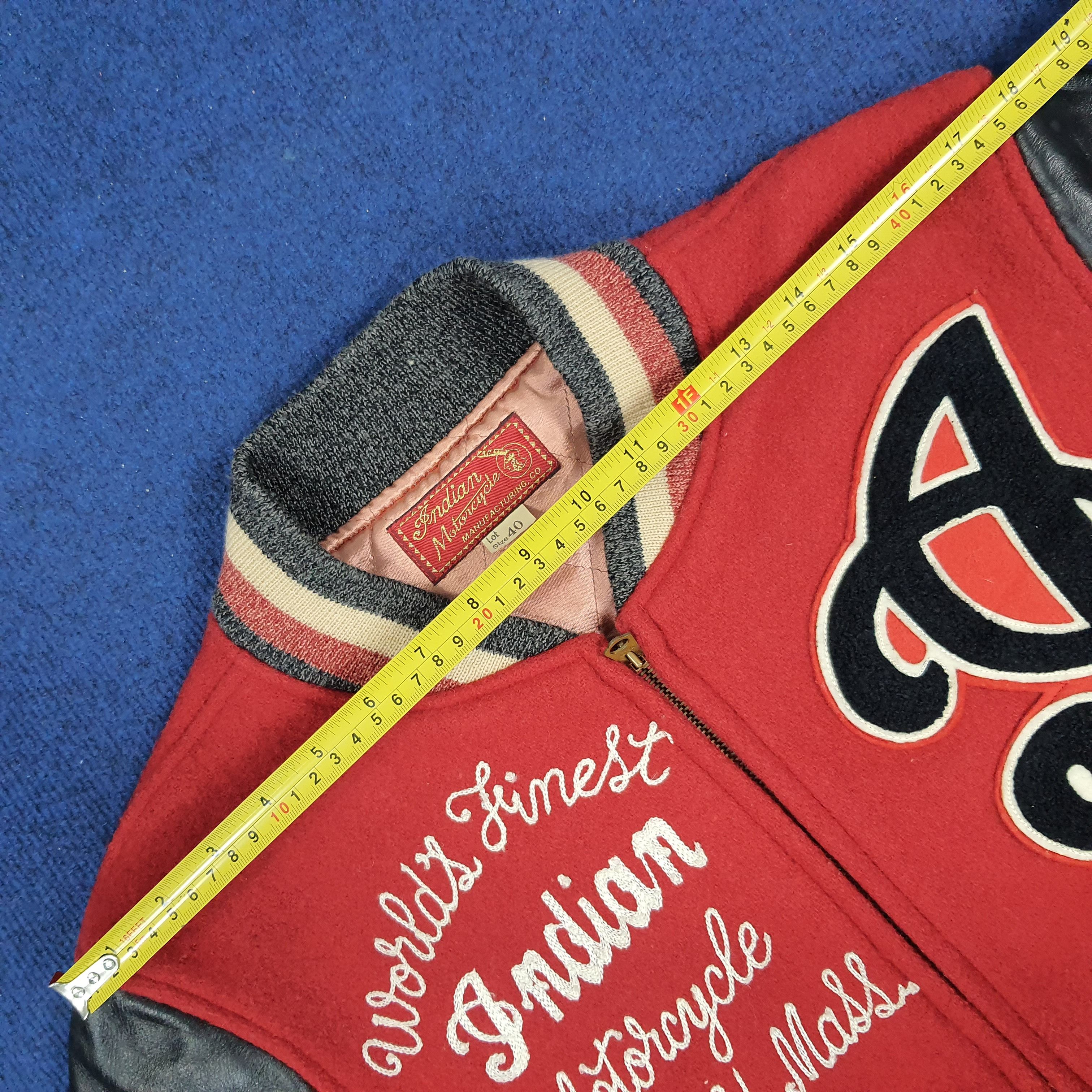 Indian Motorcycle × Vintage Vintage Indian Motors Springfield Varsity Jacket Size US M / EU 48-50 / 2 - 10 Thumbnail
