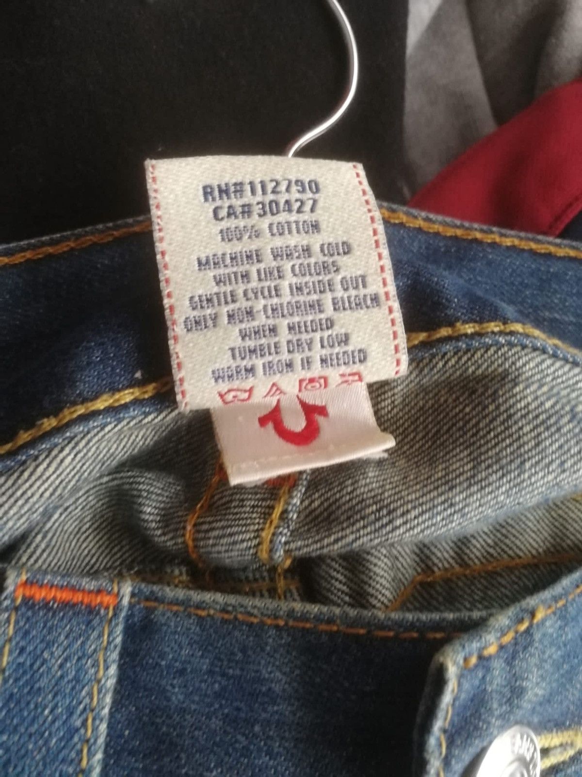 True Religion × Vintage Vintage true religion jeans denim y2k Size US 31 - 9 Thumbnail