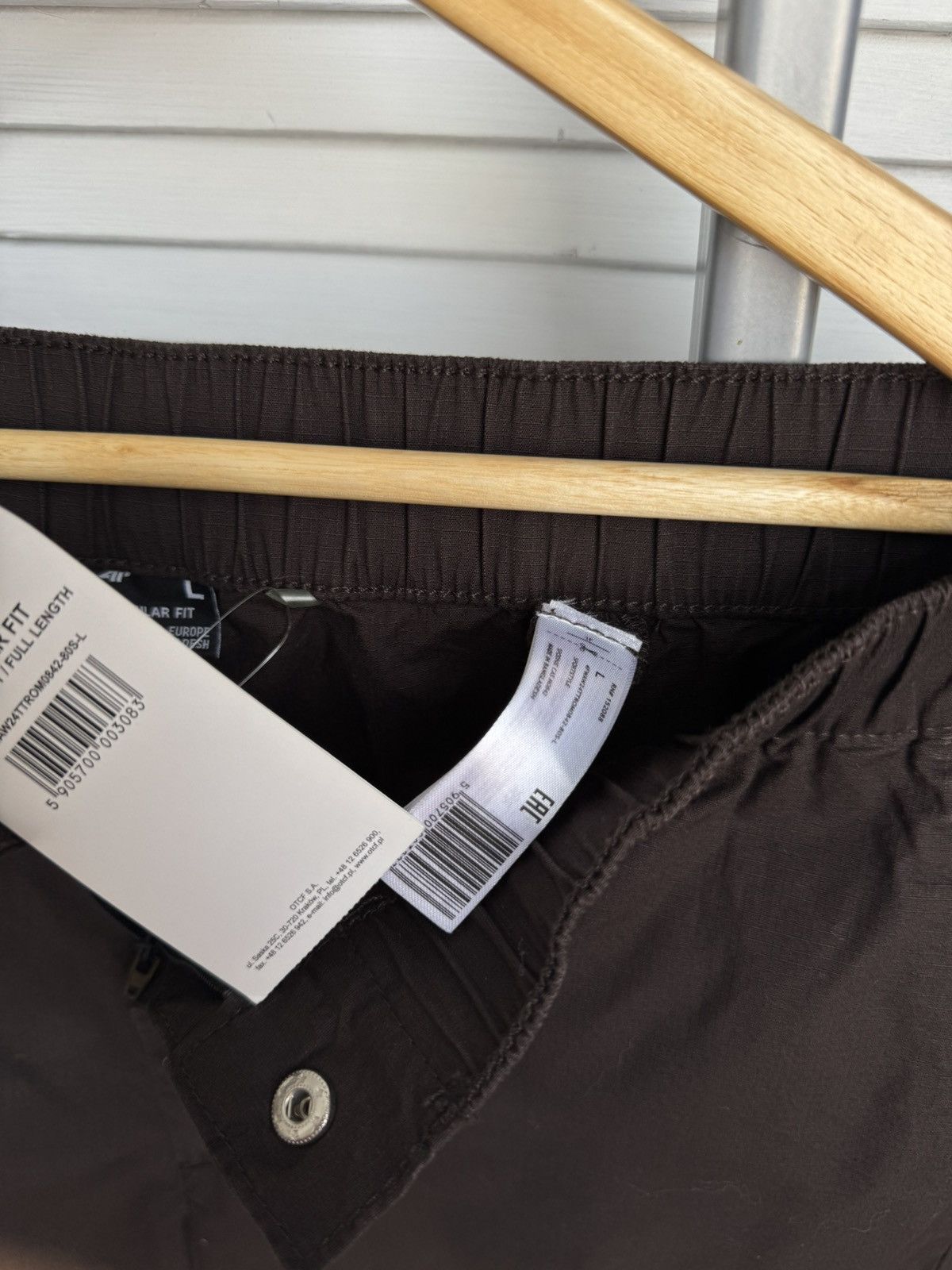 Other 4F Cargo Pants Regular Fit Brown Outdoor Hiking Utility Size US 34 / EU 50 - 8 Thumbnail