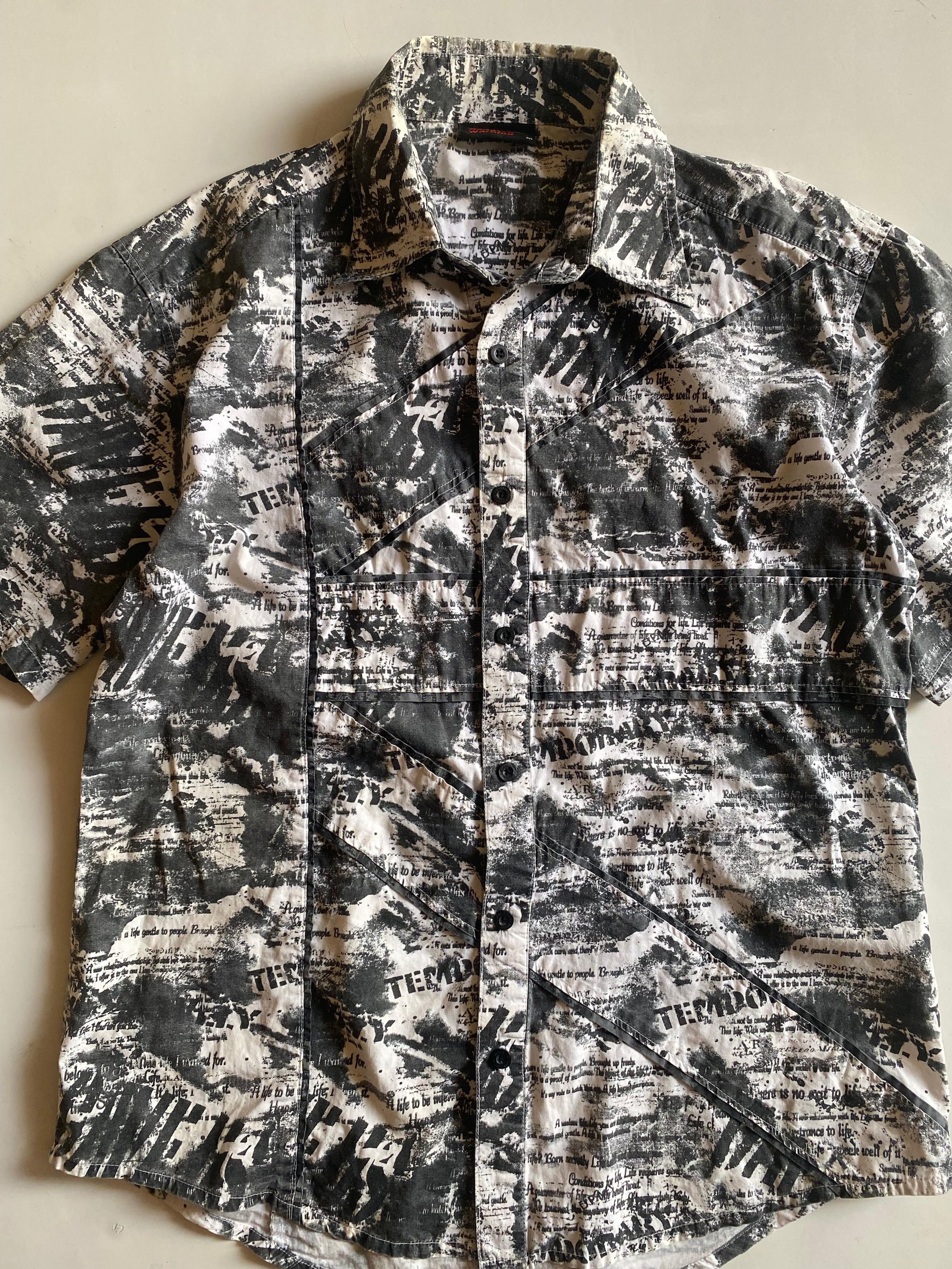 Japanese Brand Vintage y2k Japanese Poem Shirt Size US M / EU 48-50 / 2 - 3 Thumbnail