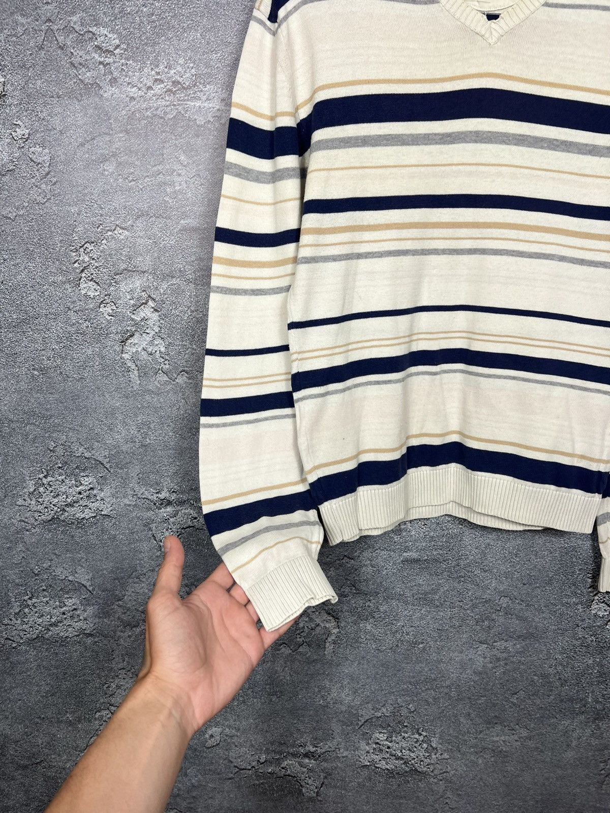 Dolce & Gabbana Vintage Dolce Gabbana V Check Jumper Sweater Size US M / EU 48-50 / 2 - 9 Thumbnail