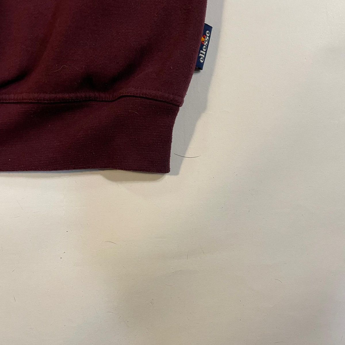 Ellesse Burgundy Ellesse sweatshirt with embroidered logo Size US L / EU 52-54 / 3 - 5 Thumbnail