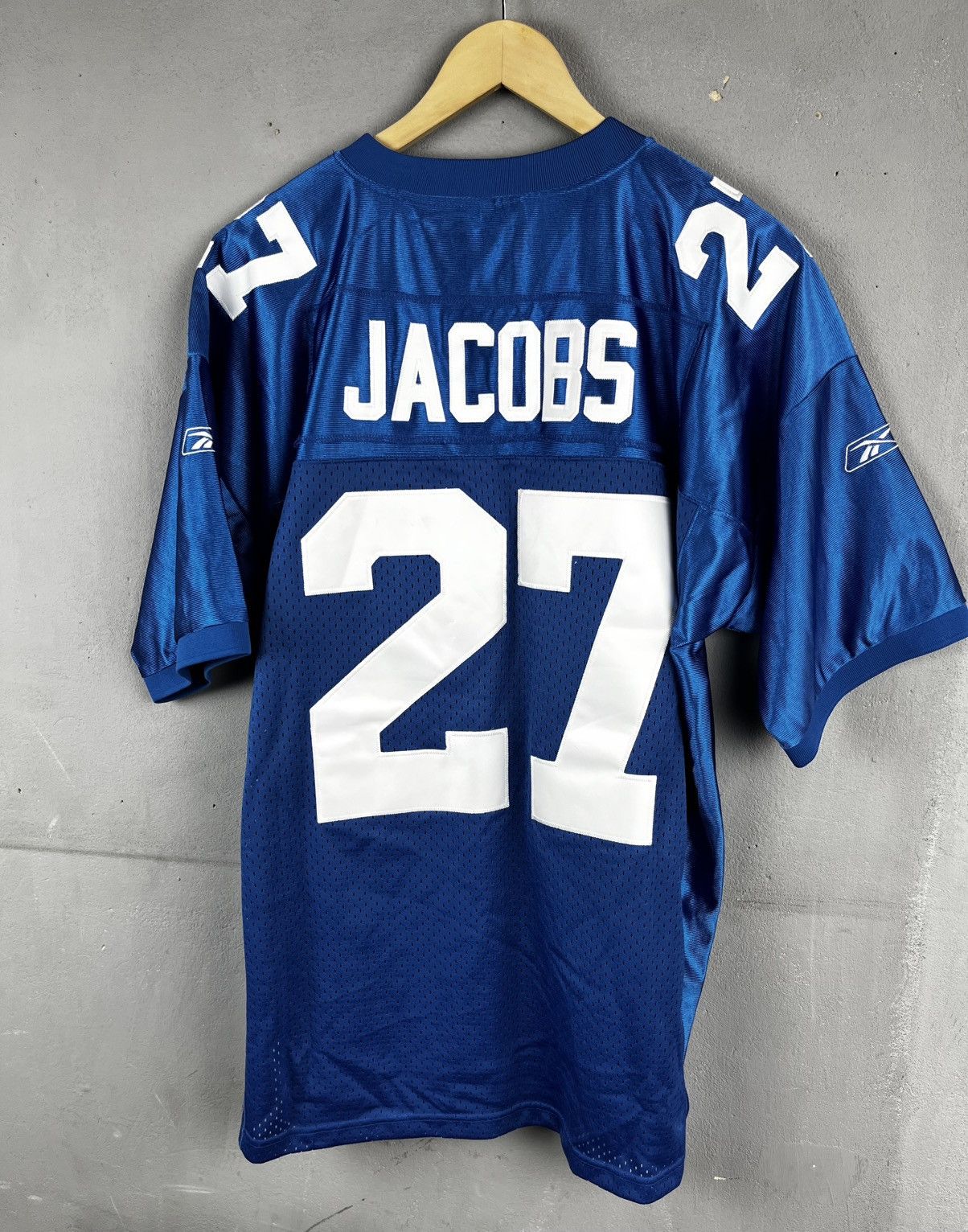 Reebok 2008 New York Giants Jacobs #27 Super Bowl Size US XL / EU 56 / 4 - 14 Thumbnail
