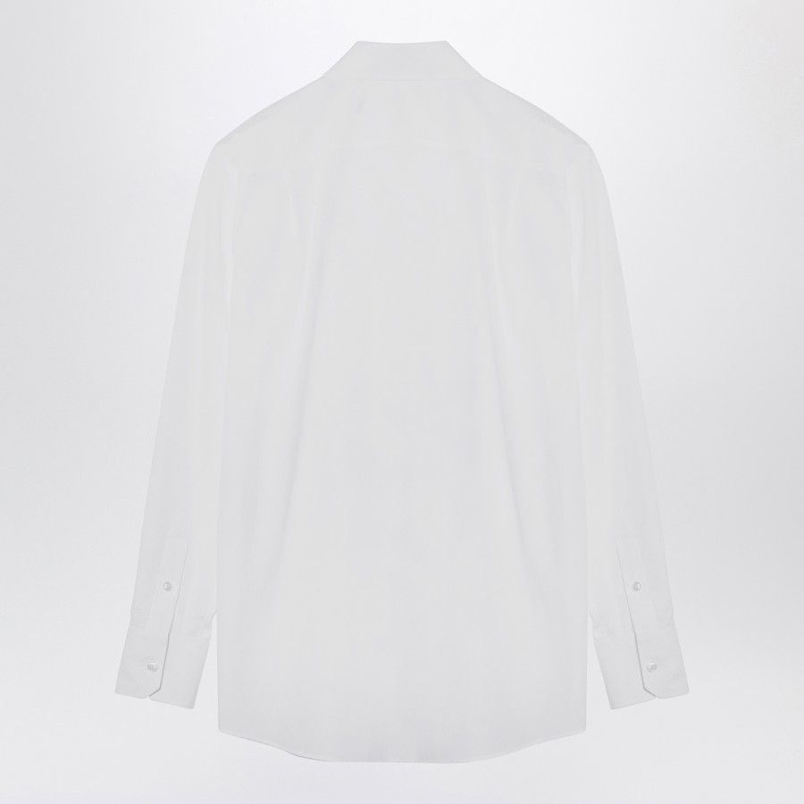 Dolce & Gabbana o1d2blof0824 Cotton Shirts in White Size L / US 10 / IT 46 - 2 Thumbnail