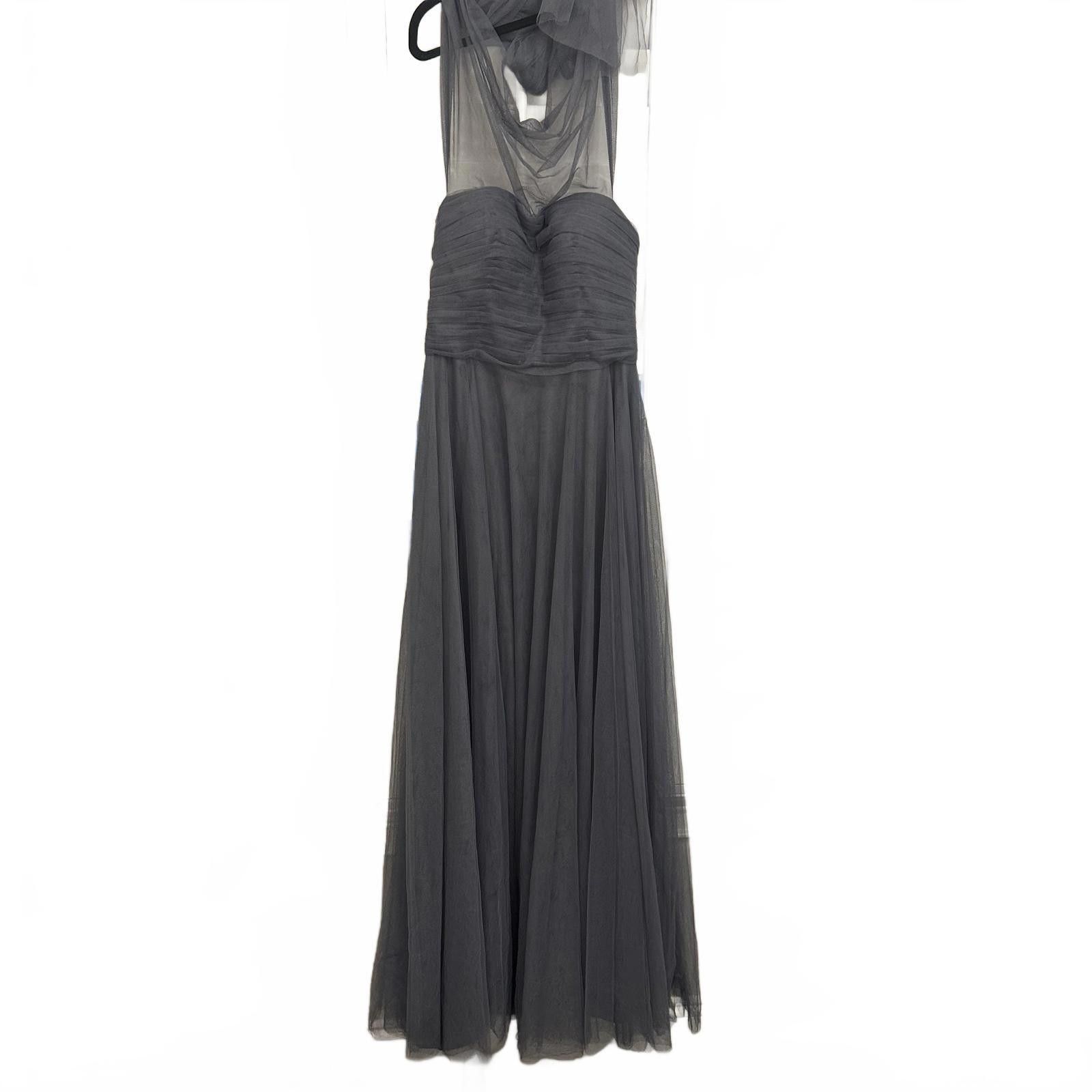 Designer Elegant Jenny Yoo Collection Halter Maxi Dress Size M / US 6-8 / IT 42-44 - 1 Thumbnail