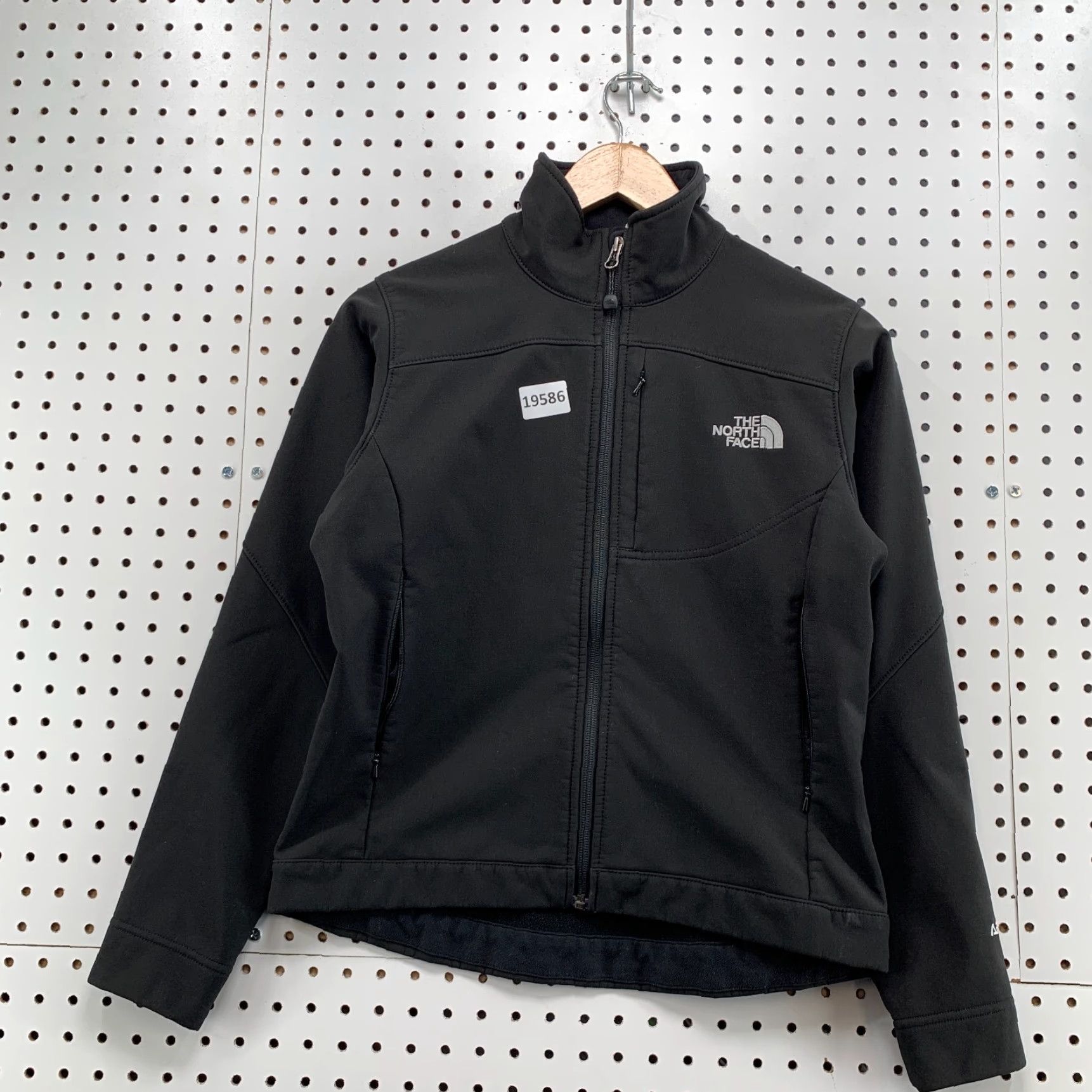 The North Face VINTAGE The North Face APEX Jacket Womens Back Full Zip Casual Outdoor XS Black 18x21 Mens Womens Size XS / US 0-2 / IT 36-38 - 5 Thumbnail