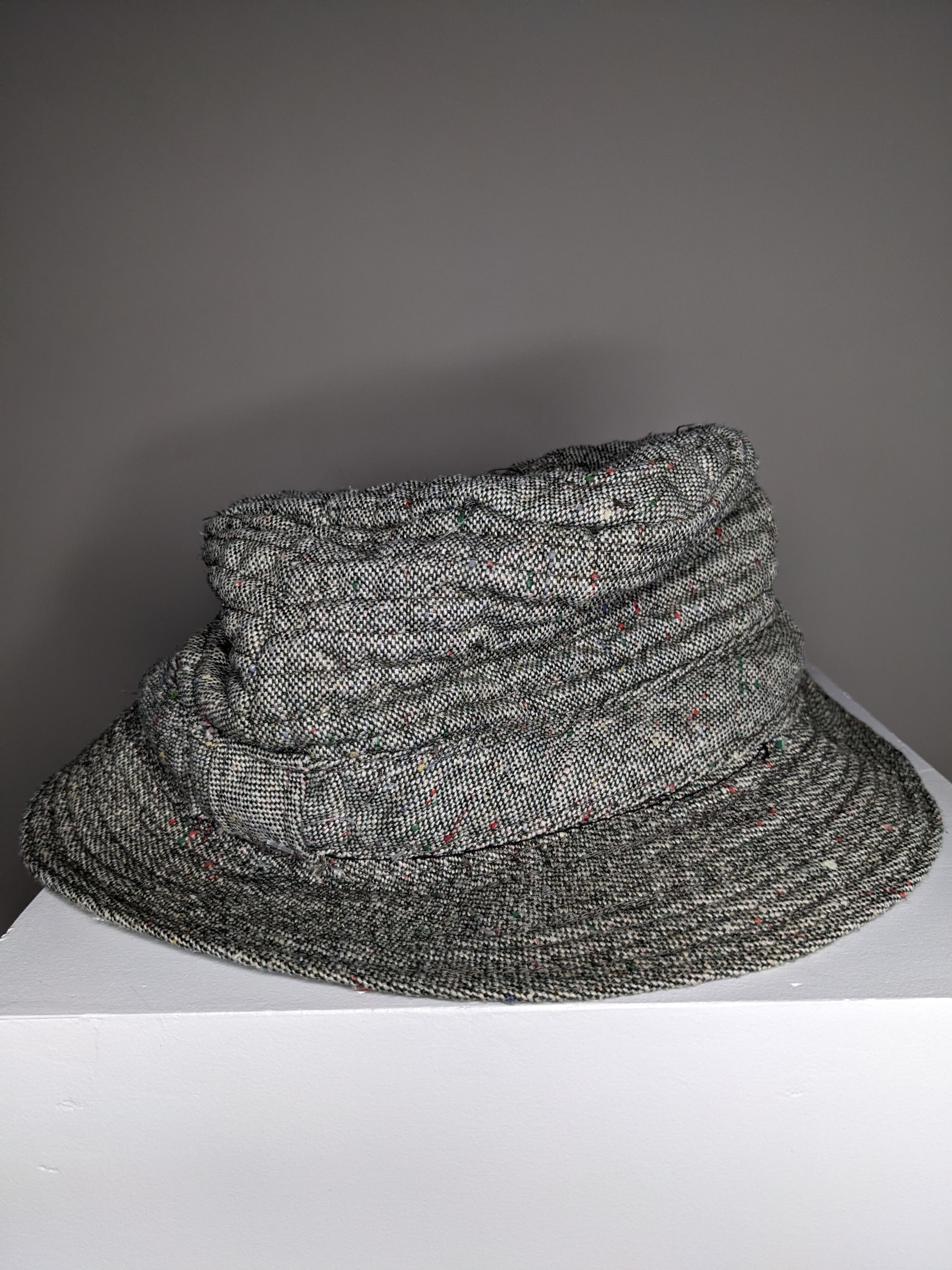 Vintage VINTAGE Millars Connemara Tweed Bucket Hat Ireland Pure Wool Size ONE SIZE - 3 Thumbnail