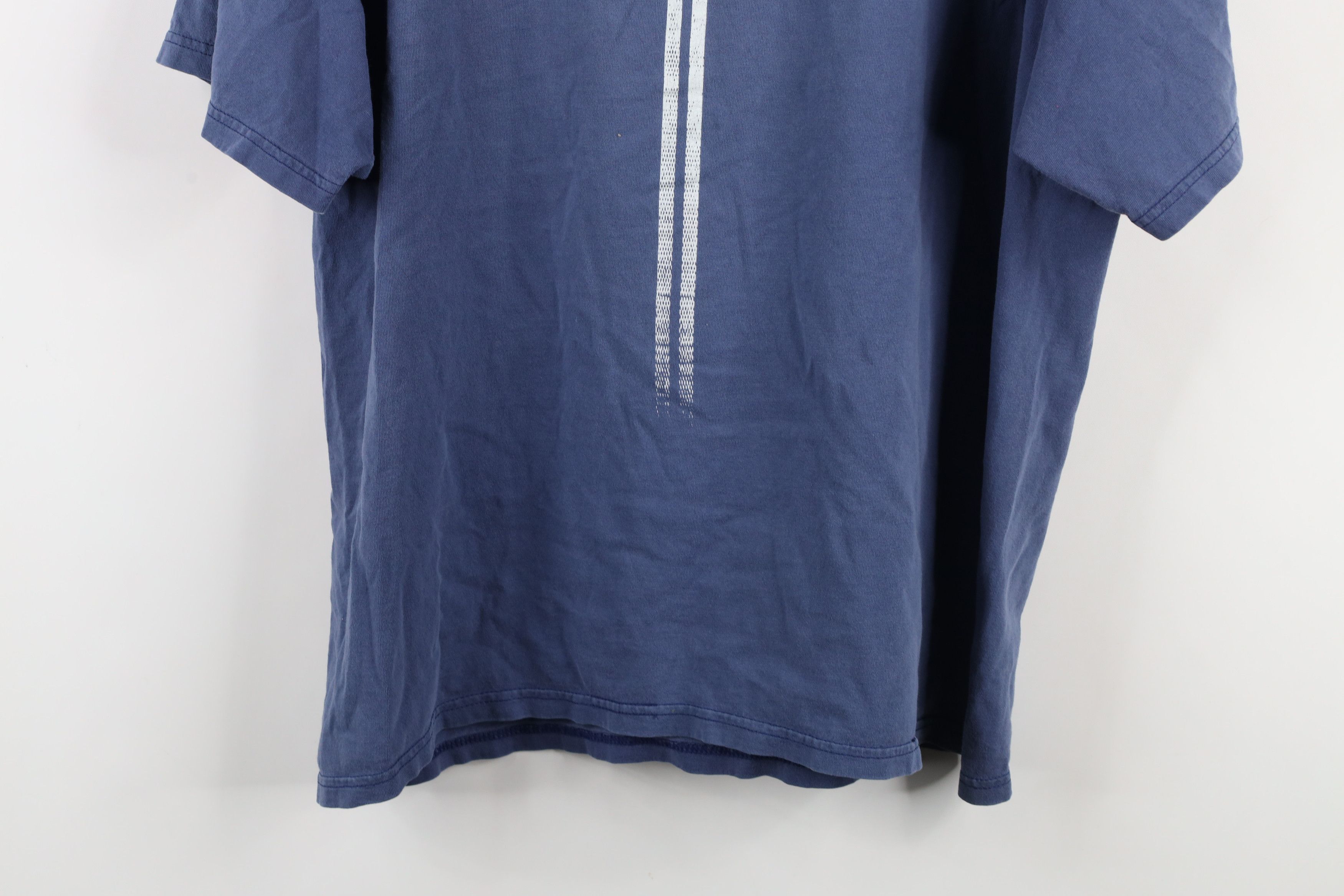 Nike × Vintage Vintage 90s Nike Spell Out Travis Scott Mini Swoosh T-Shirt Size US L / EU 52-54 / 3 - 14 Thumbnail